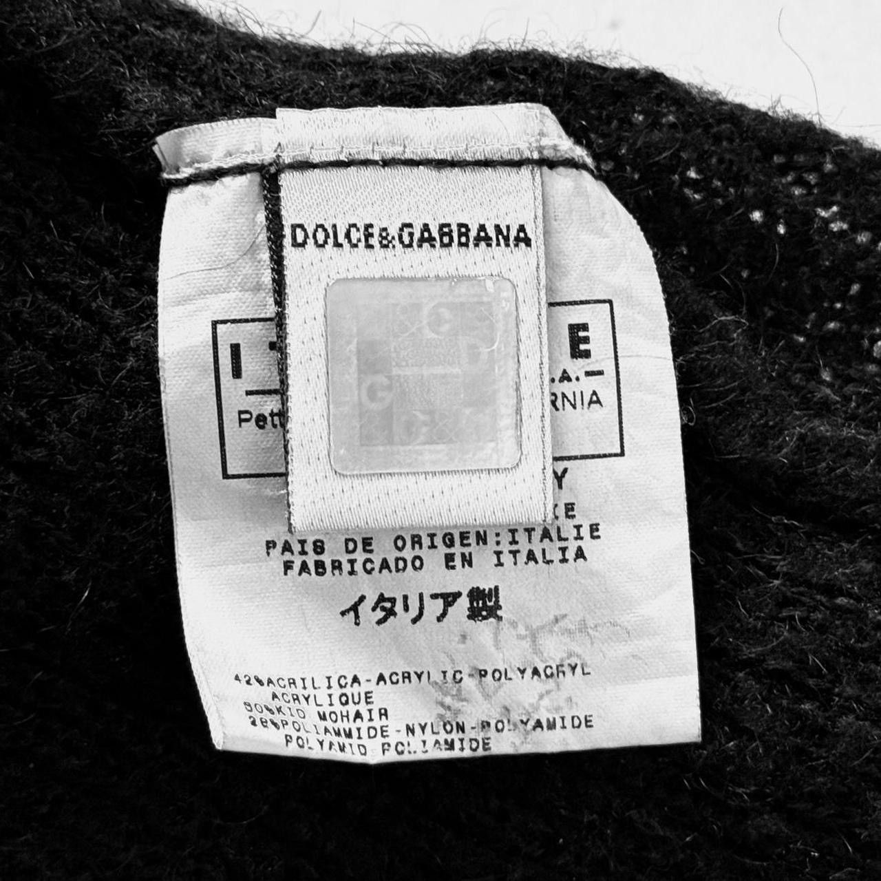 Dolce & Gabbana Dolce & Gabbana Wool Sweater with Lace Elements Size S / US 4 / IT 40 - 4 Thumbnail