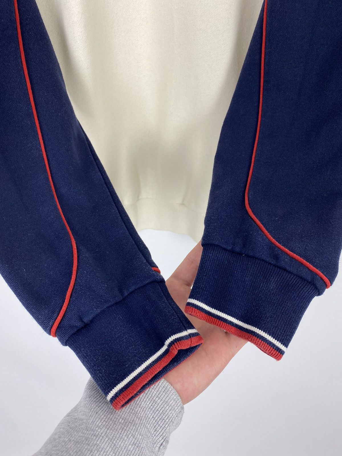 Fila Y2K Vintage Fila Embroidered Logo Two Tone Sweatshirt Size US M / EU 48-50 / 2 - 6 Thumbnail