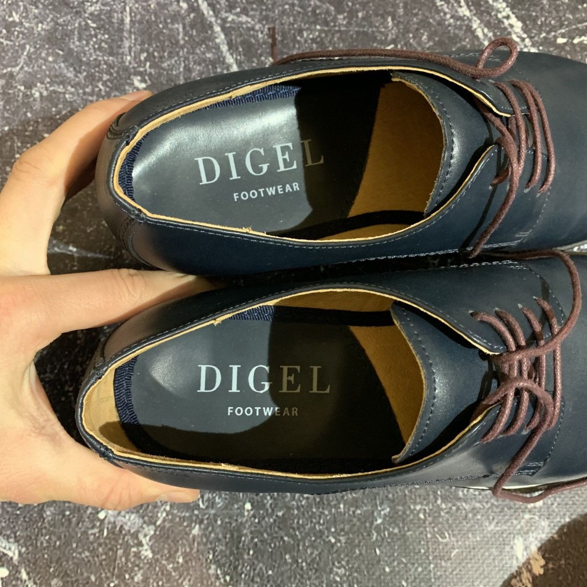 Other DIGEL NEW LEATHER BROGUE LOAFERS Size 40 IT Size US 7 / EU 40 - 10 Thumbnail
