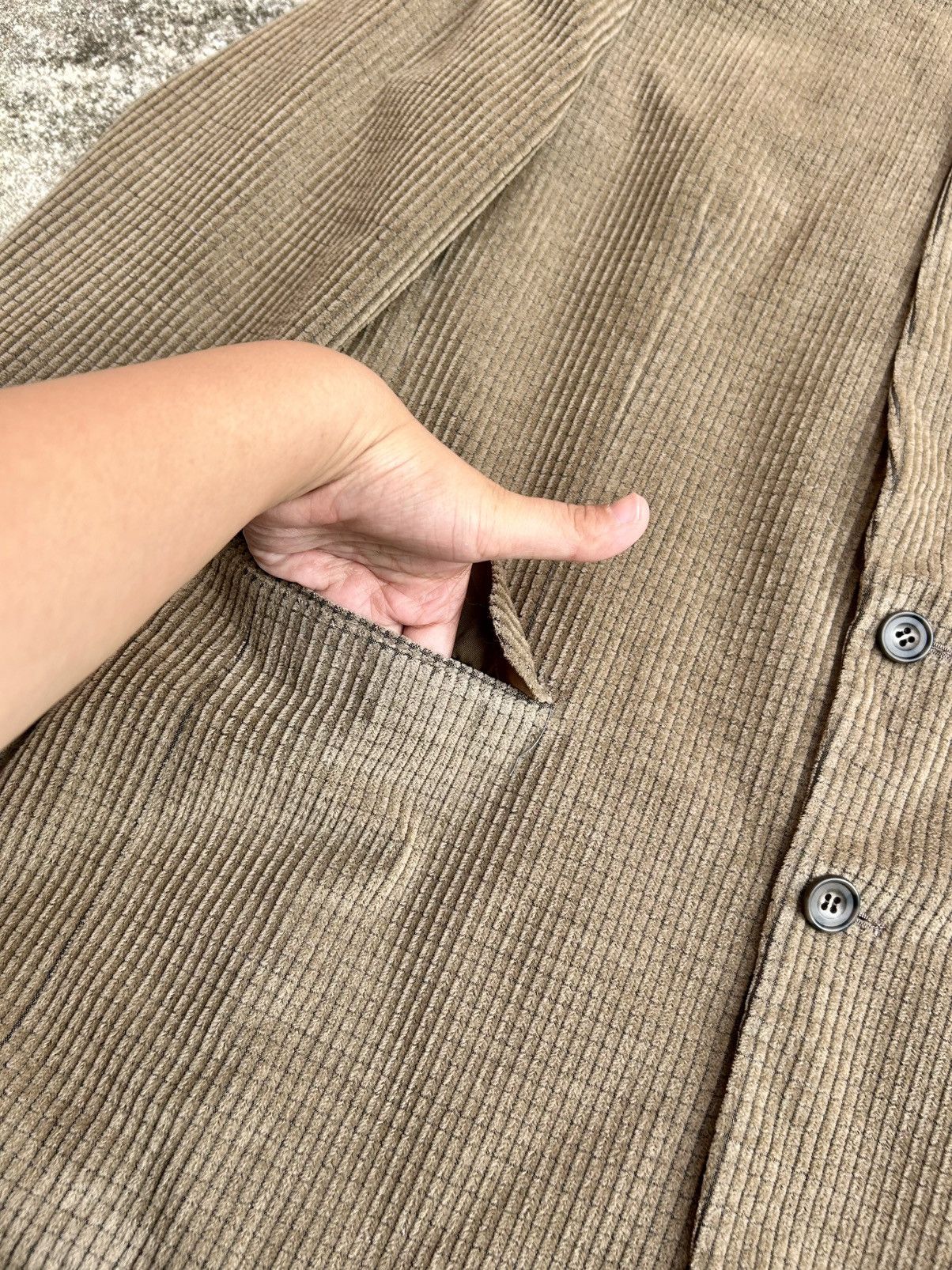 Other Vintage Hardy Amies Corduroy Blazer Size US L / EU 52-54 / 3 - 4 Thumbnail