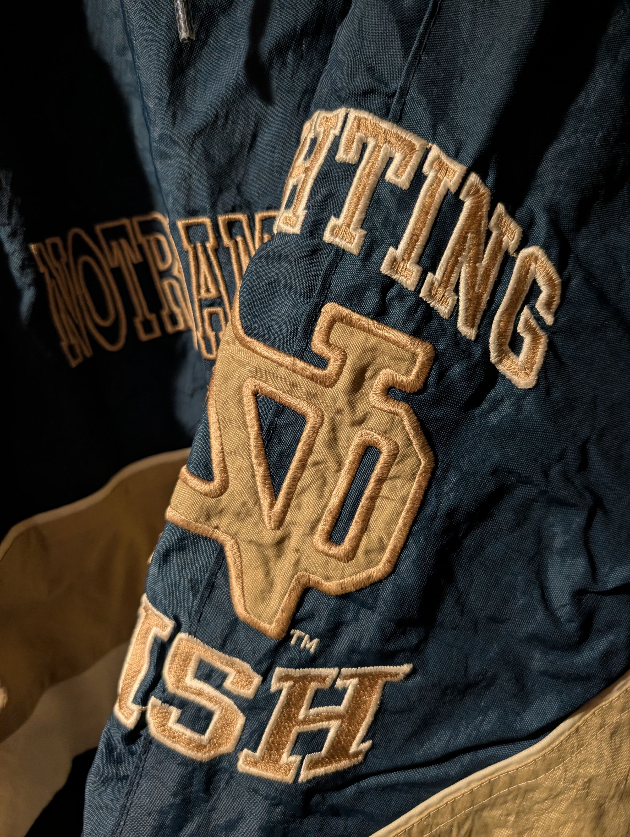 Starter Vintage 90s Notre Dame Fighting Irish Starter Puffer Jacket Size US XXL / EU 58 / 5 - 3 Thumbnail