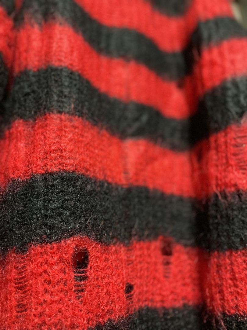 Comme des Garcons Comme des Garson Junya Watanabeman Grunge Knit Size US L / EU 52-54 / 3 - 8 Thumbnail