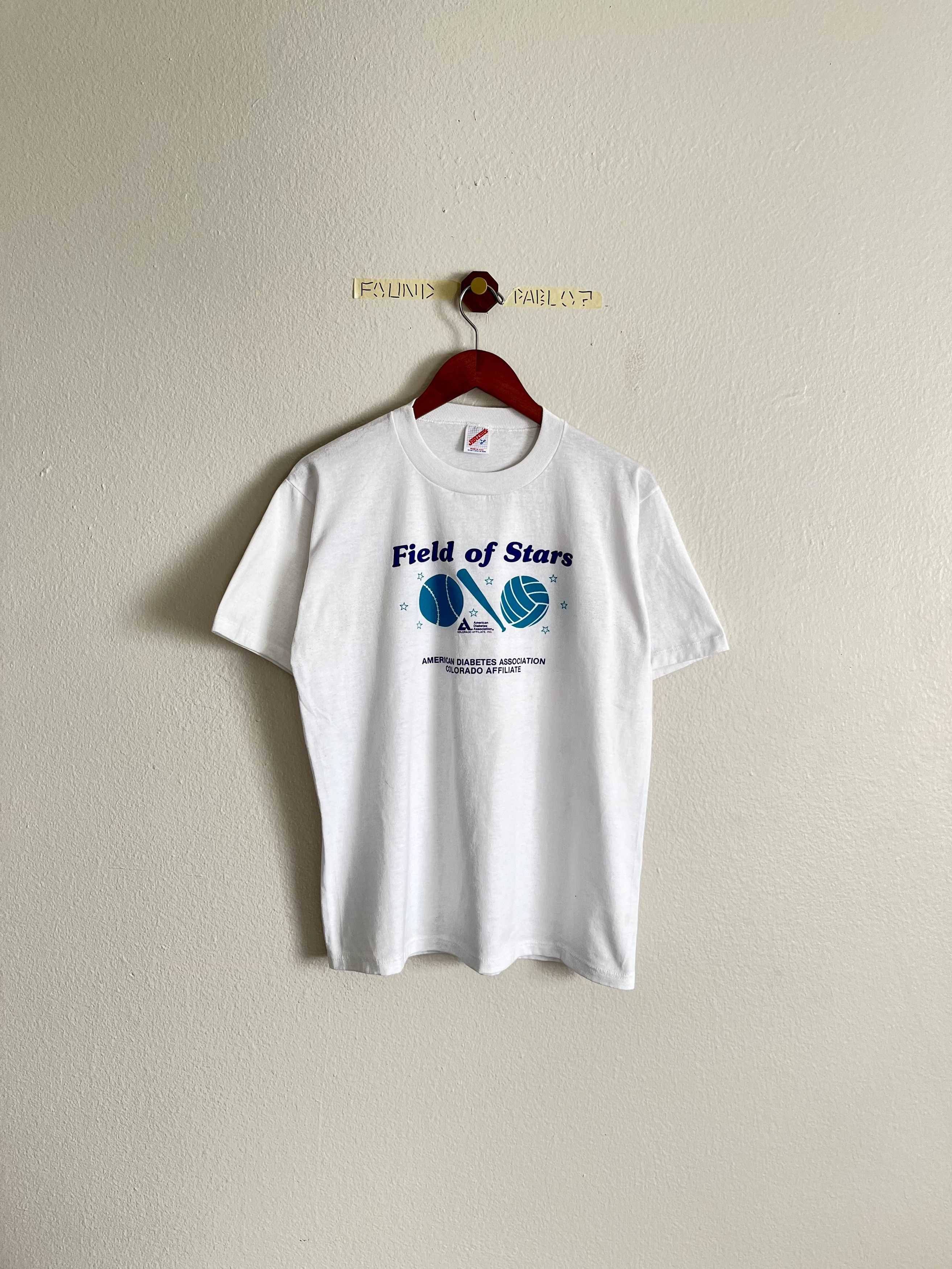 Other 90s "Field of Stars" Crewneck Tee Size US L / EU 52-54 / 3 - 1 Thumbnail