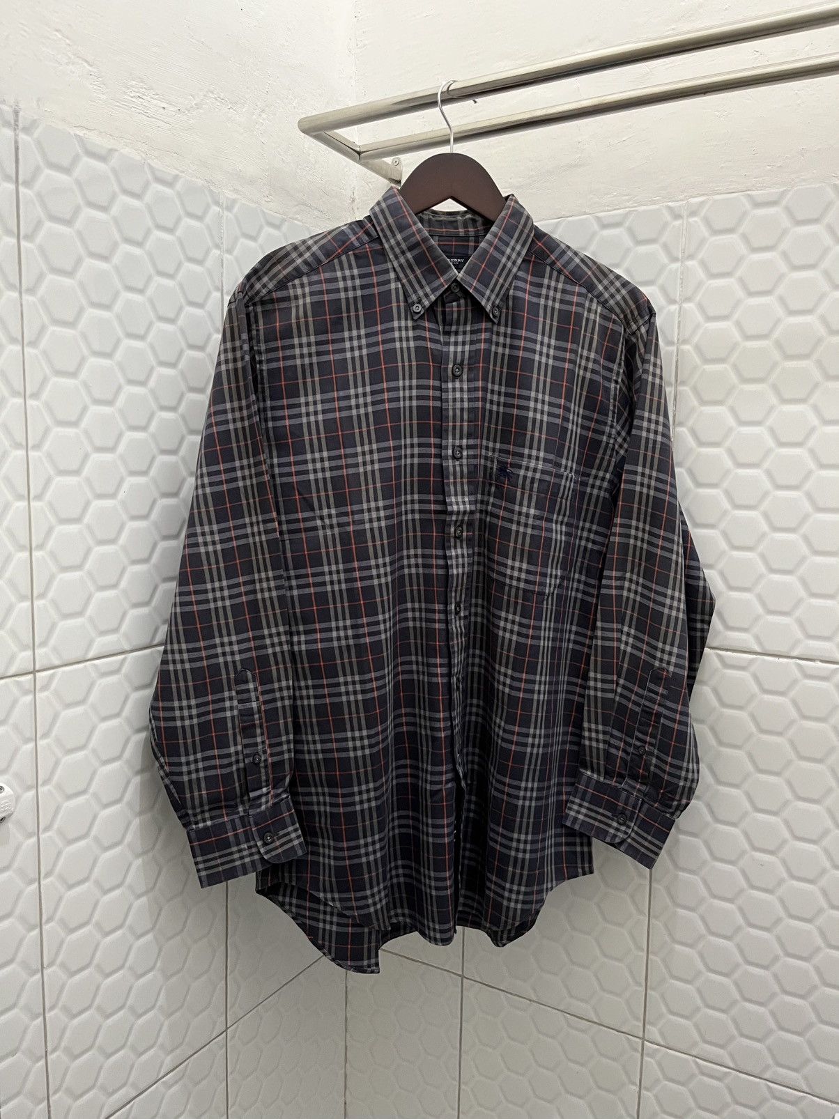 Burberry Vintage Burberry Nova Check Shirt Size US M / EU 48-50 / 2 - 3 Thumbnail