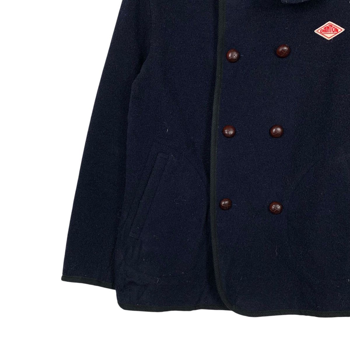 Danton Vintage DANTON Double Breasted Wool Coat Jacket #2080-C91 Size US M / EU 48-50 / 2 - 5 Thumbnail