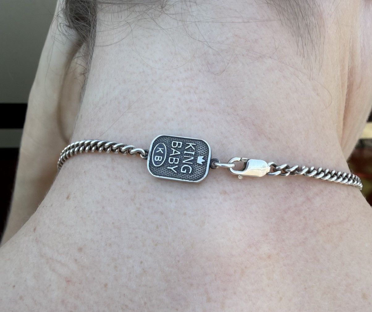 King Baby Studio ARCHIVE Queen Baby Black Pavé Knuckles & 20" MB57 Chain Size ONE SIZE - 6 Thumbnail