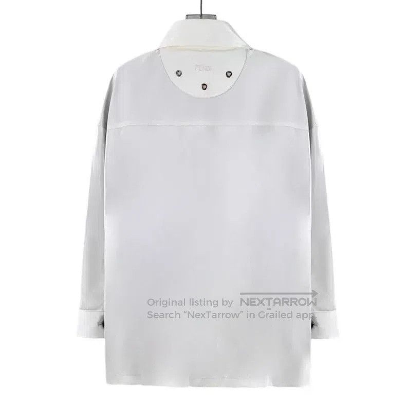 Fendi Fendi White interior logo full-print patent leather turn-d Size XS / US 0-2 / IT 36-38 - 2 Thumbnail