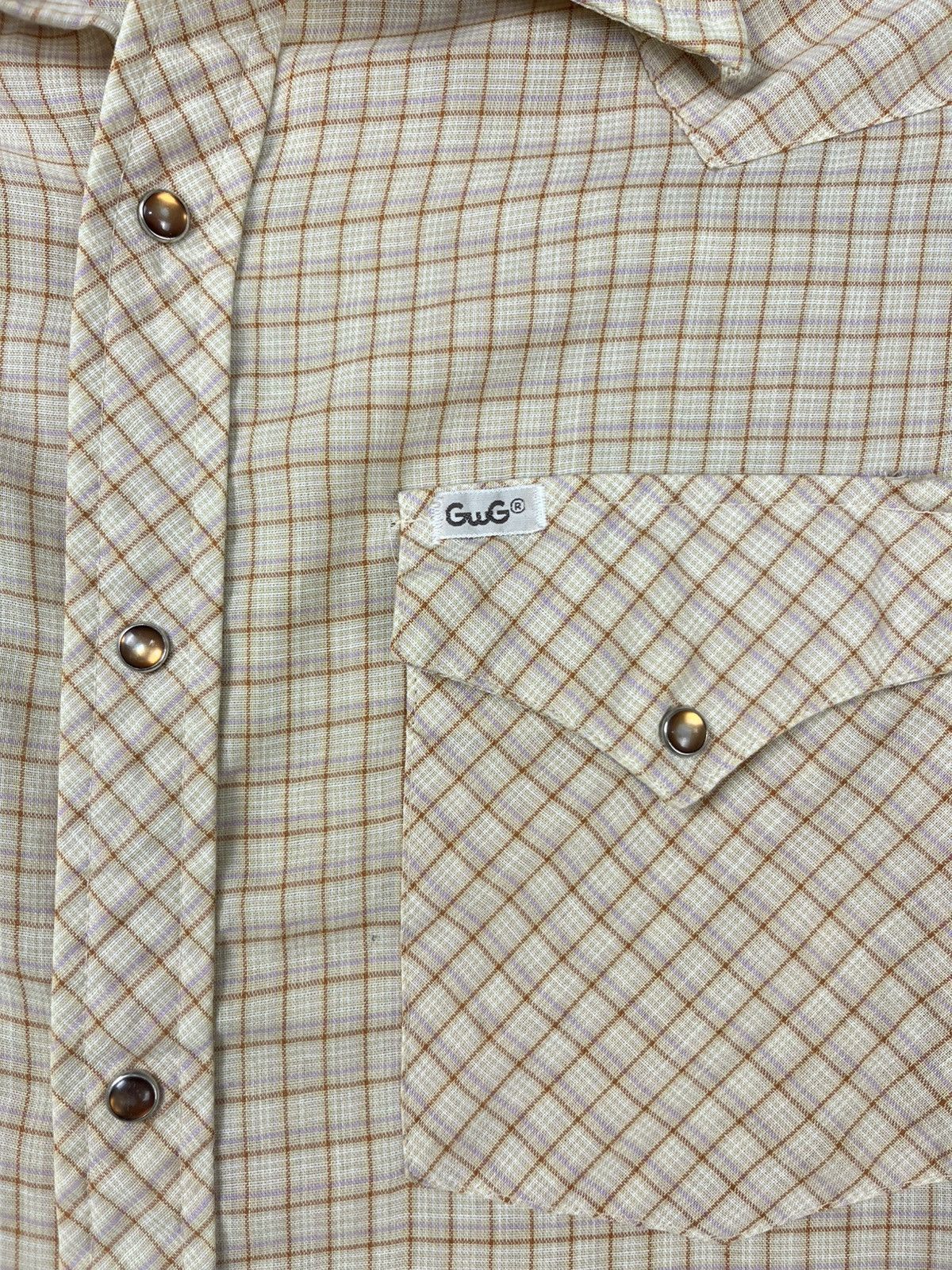 Other Vintage GWG Western Shirt Pearl Snap M Size Size US M / EU 48-50 / 2 - 3 Thumbnail