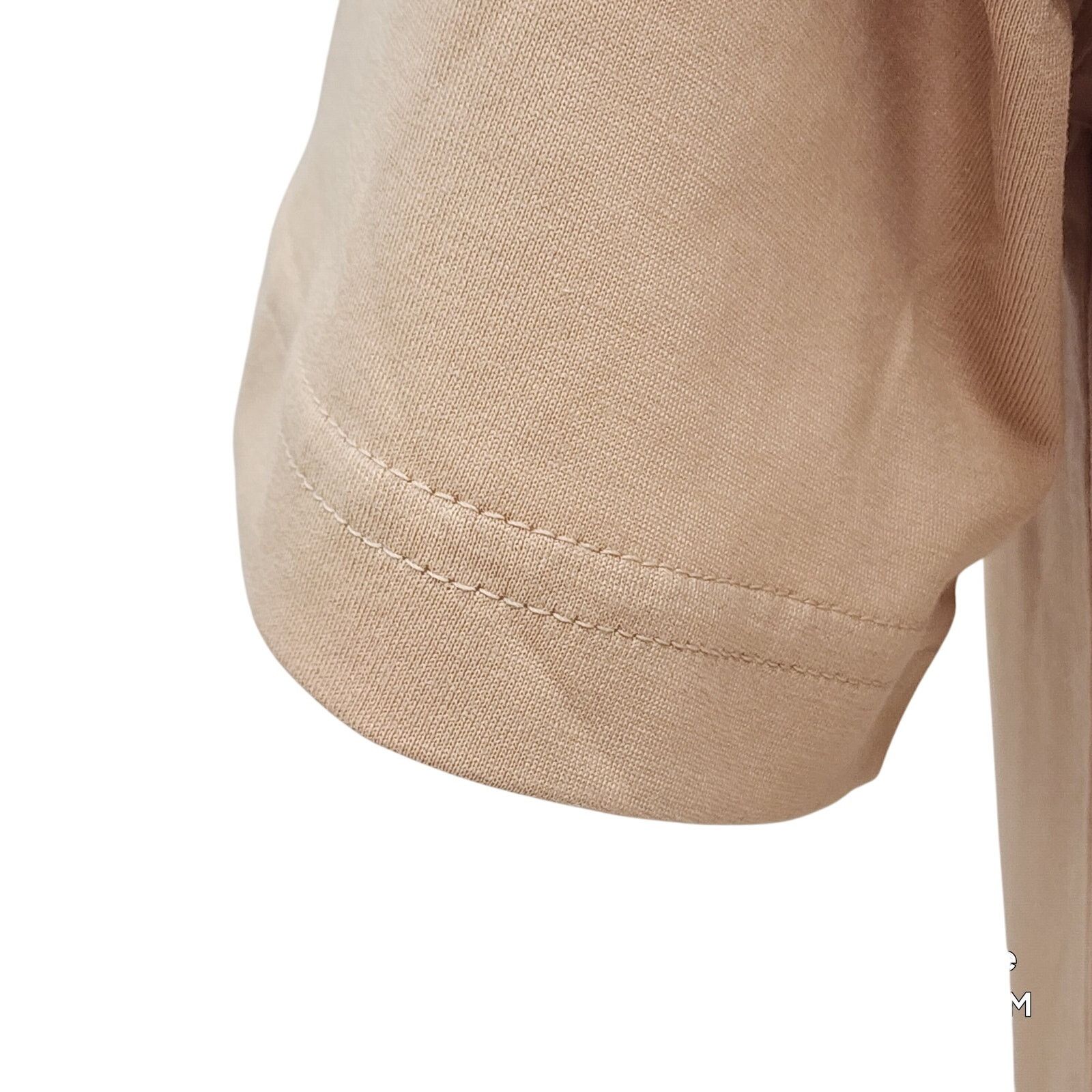 Burberry WOMEN'S BURBERRY SANTO LOGO T-SHIRT/SOFT FAWN/MEDIUM $480 Size M / US 6-8 / IT 42-44 - 6 Thumbnail