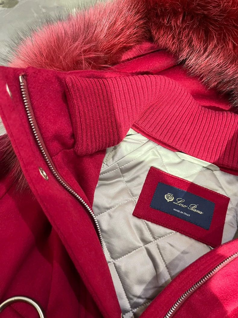 Loro Piana LORO PIANA Ankola red down jacket Size S / US 4 / IT 40 - 8 Thumbnail