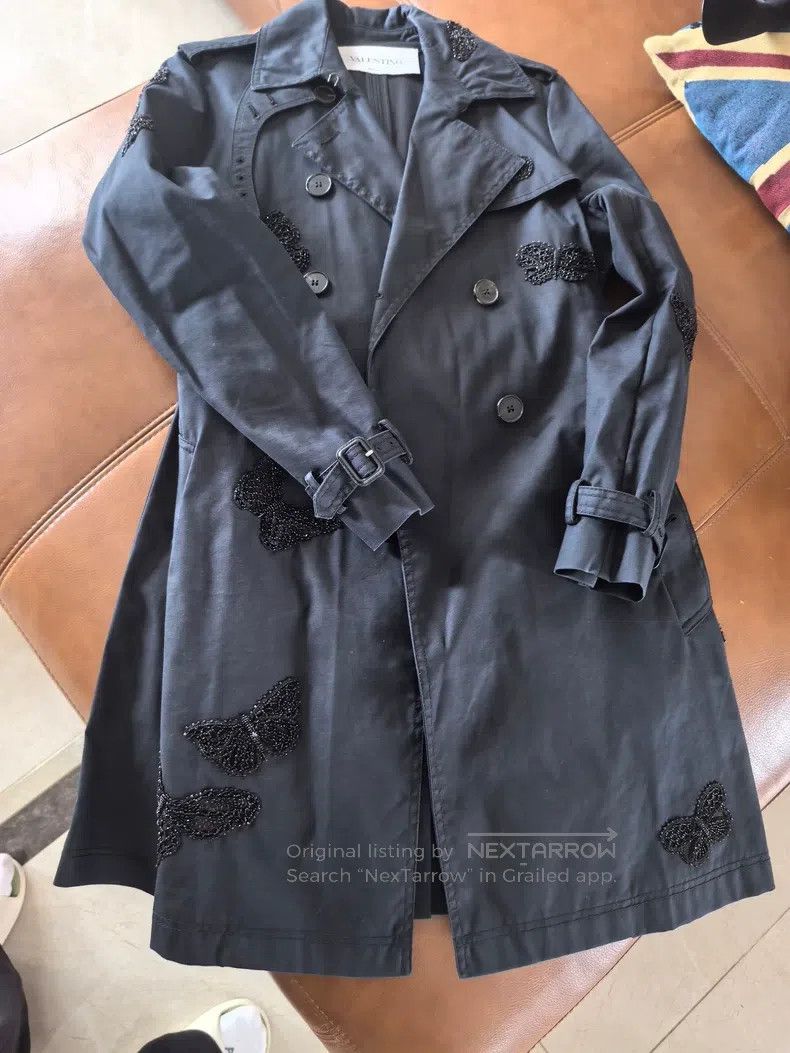 Valentino Valentino Haute couture series heavy industry trench coat Size US M / EU 48-50 / 2 - 9 Thumbnail