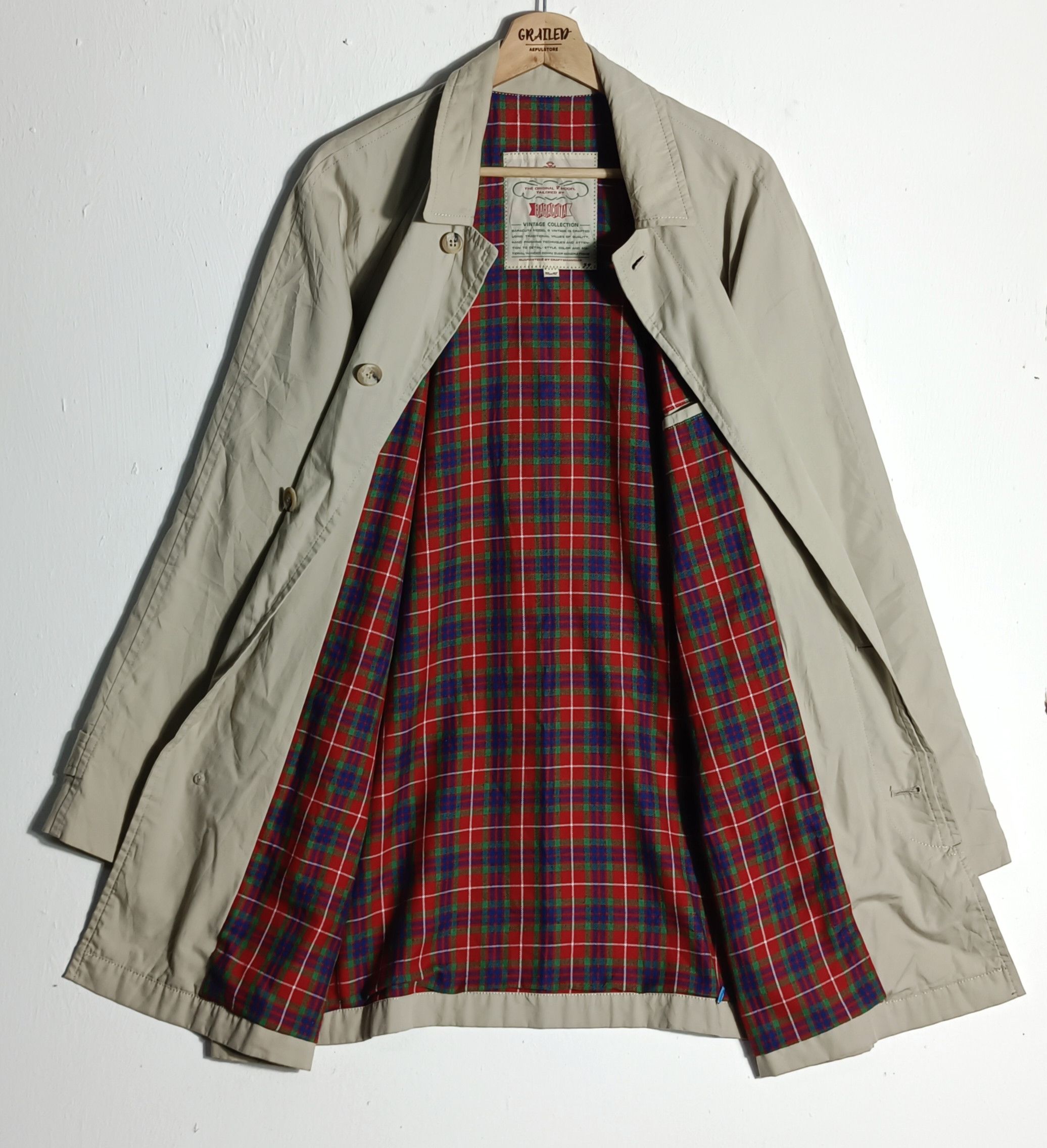 Baracuta Vintage 🔥 BARACUTA Traditional Men Jacket Size US XXL / EU 58 / 5 - 1 Thumbnail