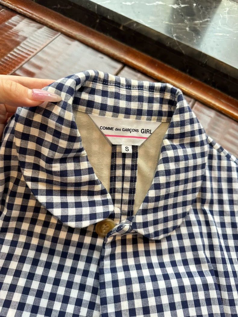 Comme des Garcons Comme des Garcons A-shaped plaid coat Size S / US 4 / IT 40 - 2 Thumbnail