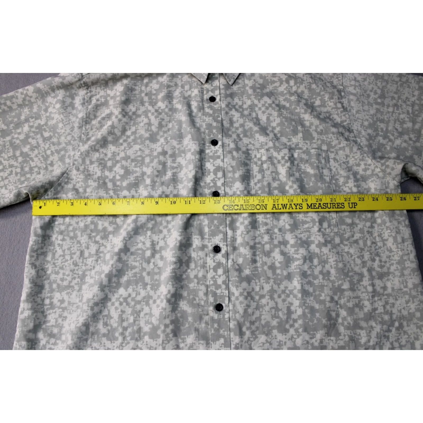 Vintage VINTAGE Marithe François Girbaud Shirt Mens 2XL Digital Camo Button Up Polyester Pocket Size US XXL / EU 58 / 5 - 5 Thumbnail