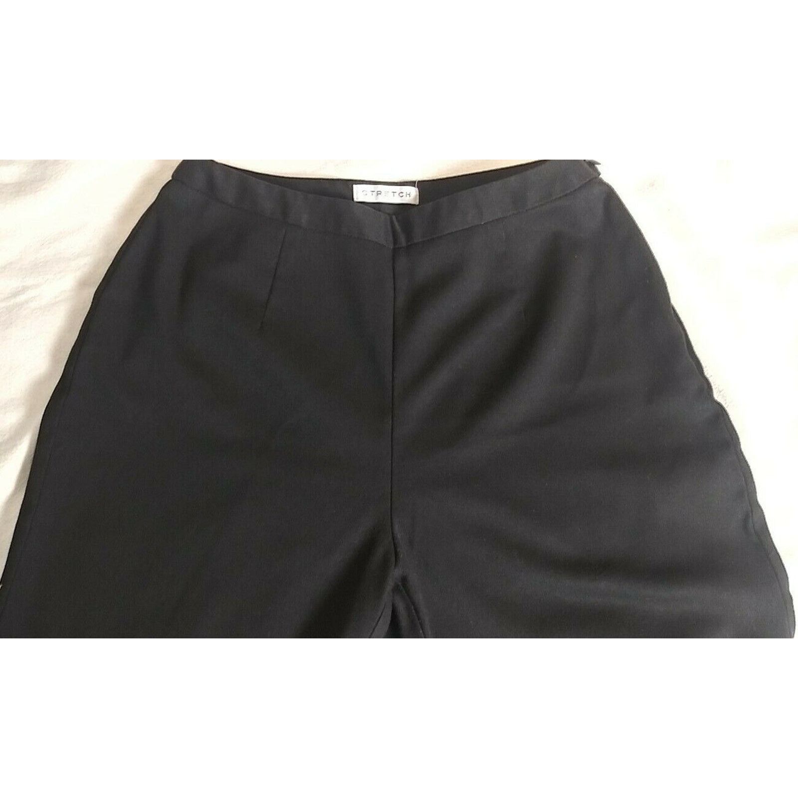 Vintage Villager - Black - Pleated Front - Dress Pants - Women's 6 Size 28" / US 6 / IT 42 - 3 Thumbnail