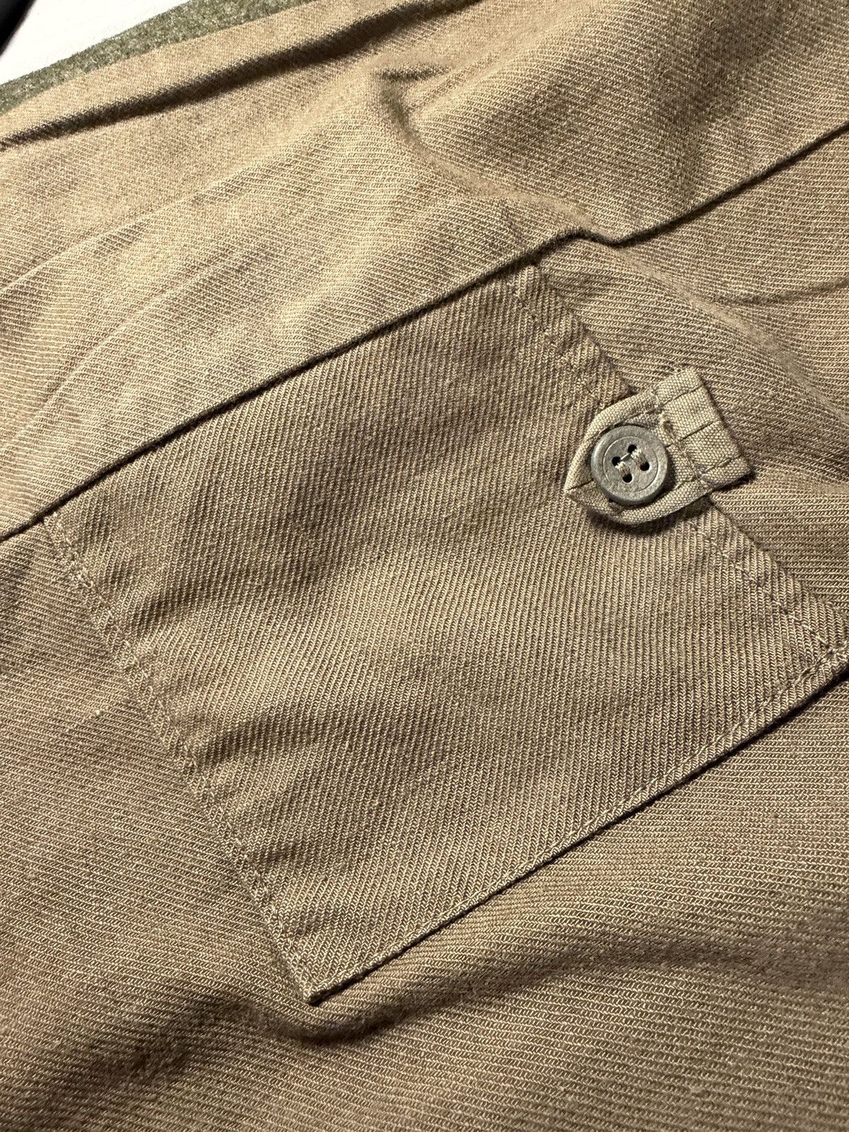 Other WW2 Swedish Army 1944 Green Wool Trench Coat Soderbergs XS Size US XS / EU 42 / 0 - 8 Thumbnail