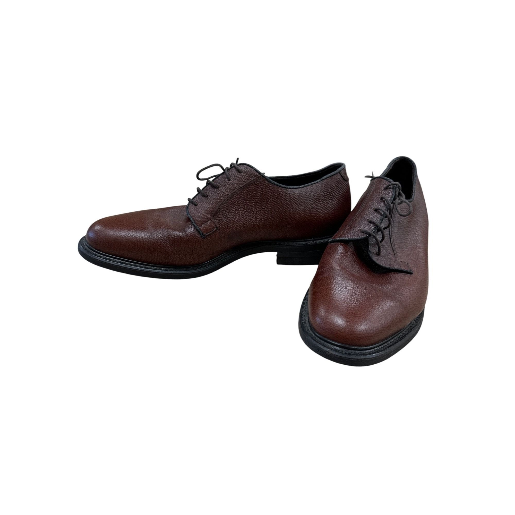 Designer Stuart McGuire Mens Brown Leather Dress Shoes 10EE SKU 6964 Size US 10 / EU 43 - 2 Thumbnail