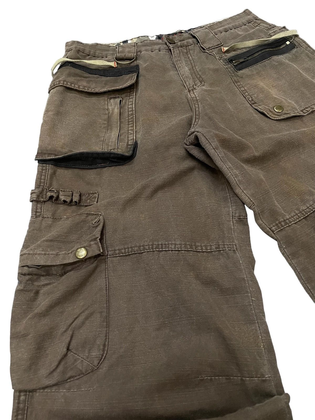 Designer × Junya Watanabe Dolce & Gabanna Style Cargo Baggy Large MultiPocket Pants Size US 32 / EU 48 - 11 Thumbnail