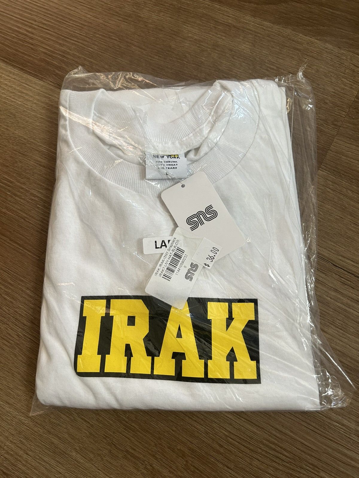 IRAK IRAK NY Tag Longsleeve white Size US L / EU 52-54 / 3 - 1 Thumbnail