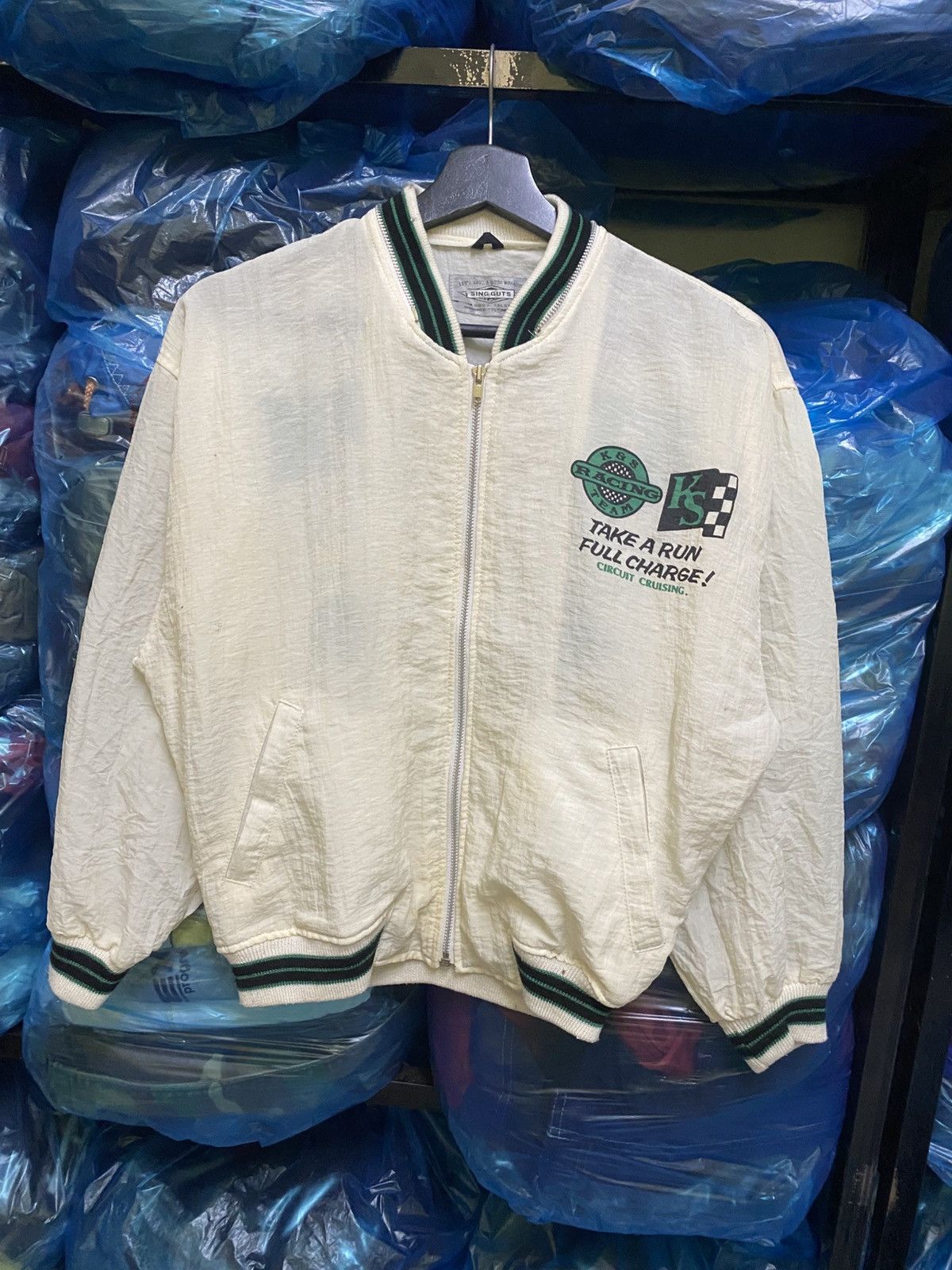 Other VINTAGE 80S KS RACING TEAM JACKET MADE IN JAPAN Size US S / EU 44-46 / 1 - 1 Thumbnail