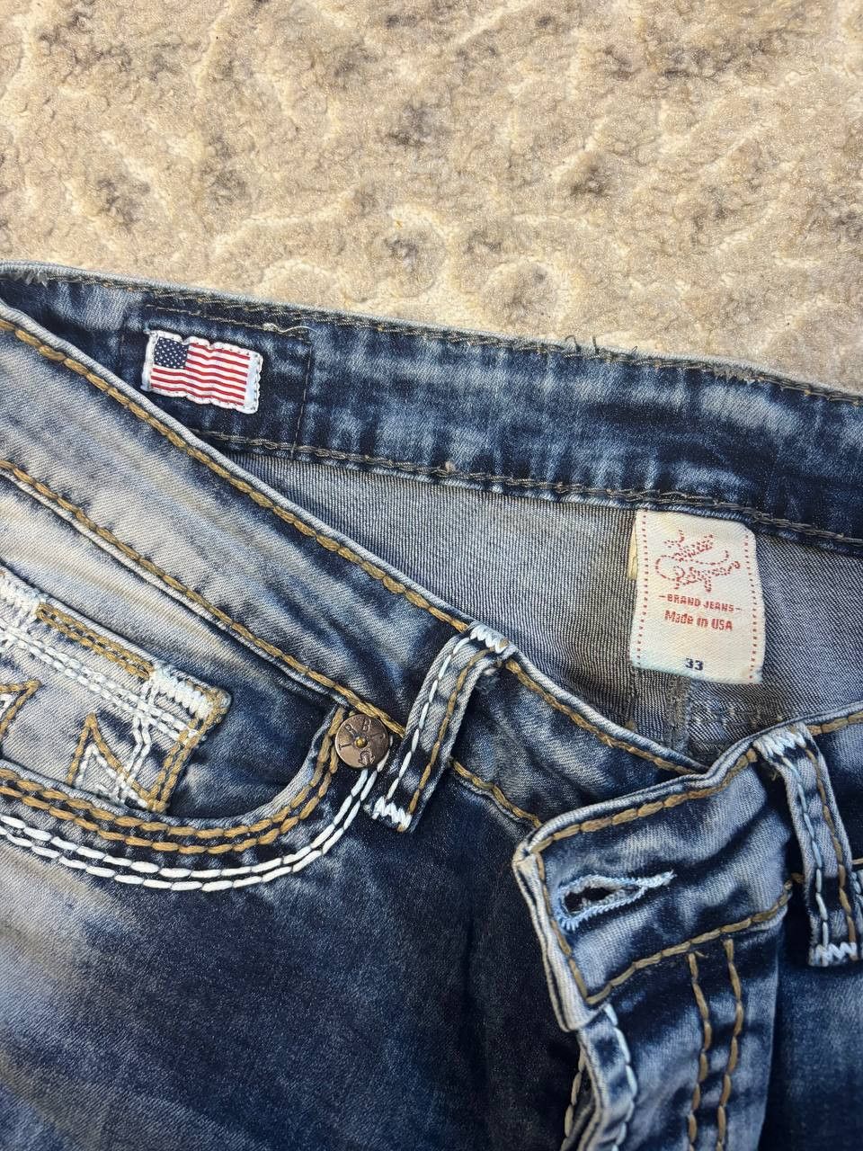 True Religion True Religion Rare Brand Jeans – Made in USA – Men’s 33x34 Size US 33 - 18 Thumbnail