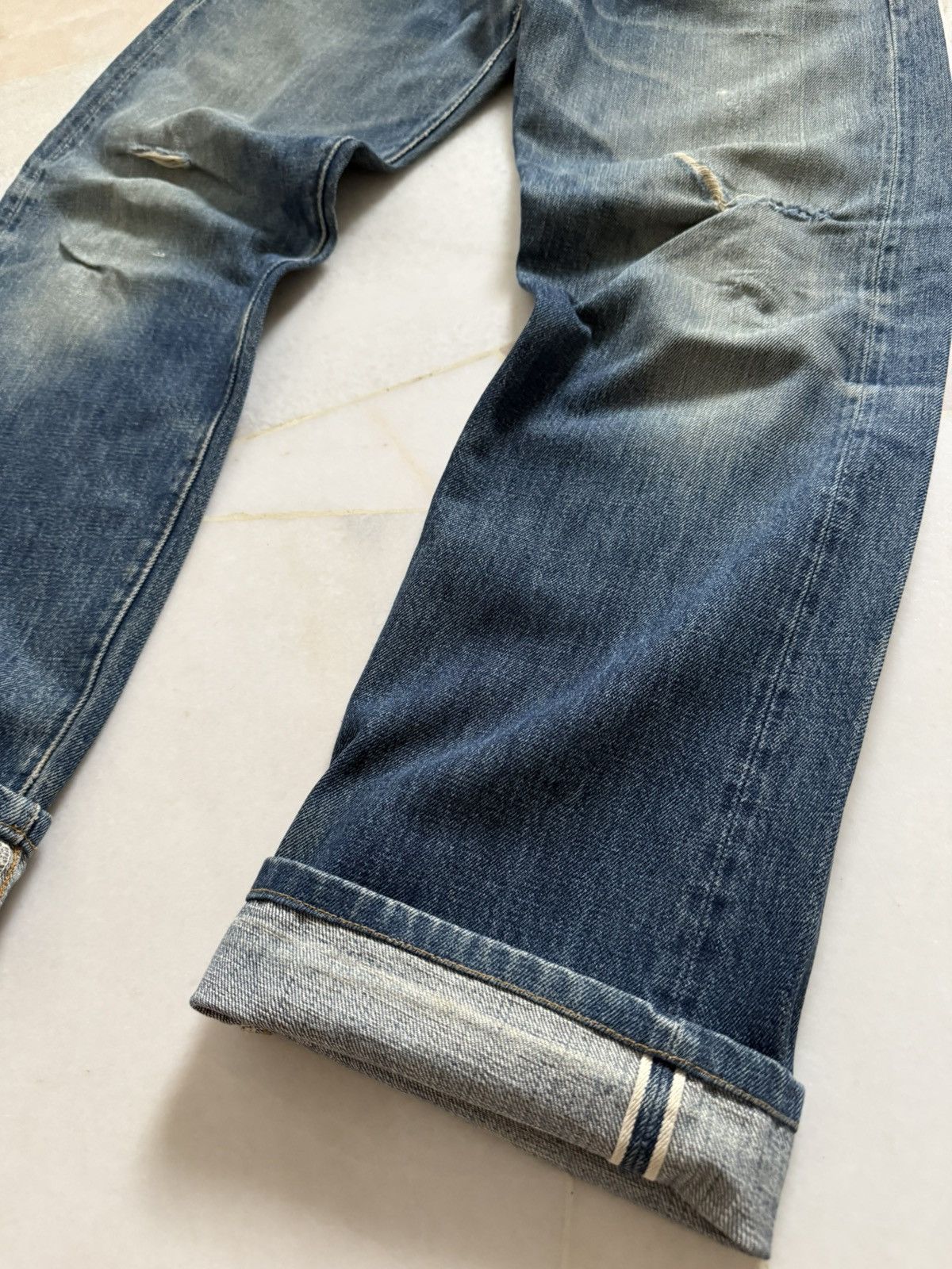 Levi's Vintage Clothing Vintage LEVIS BIG E BUTTON 555 LVC Size US 30 / EU 46 - 7 Thumbnail