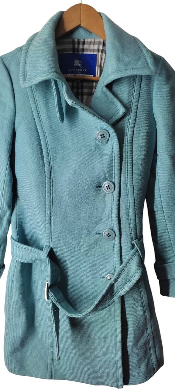 Burberry VINTAGE BURBERRY BLUE LABEL TRECH COAT JACKET Size S / US 4 / IT 40 - 3 Thumbnail