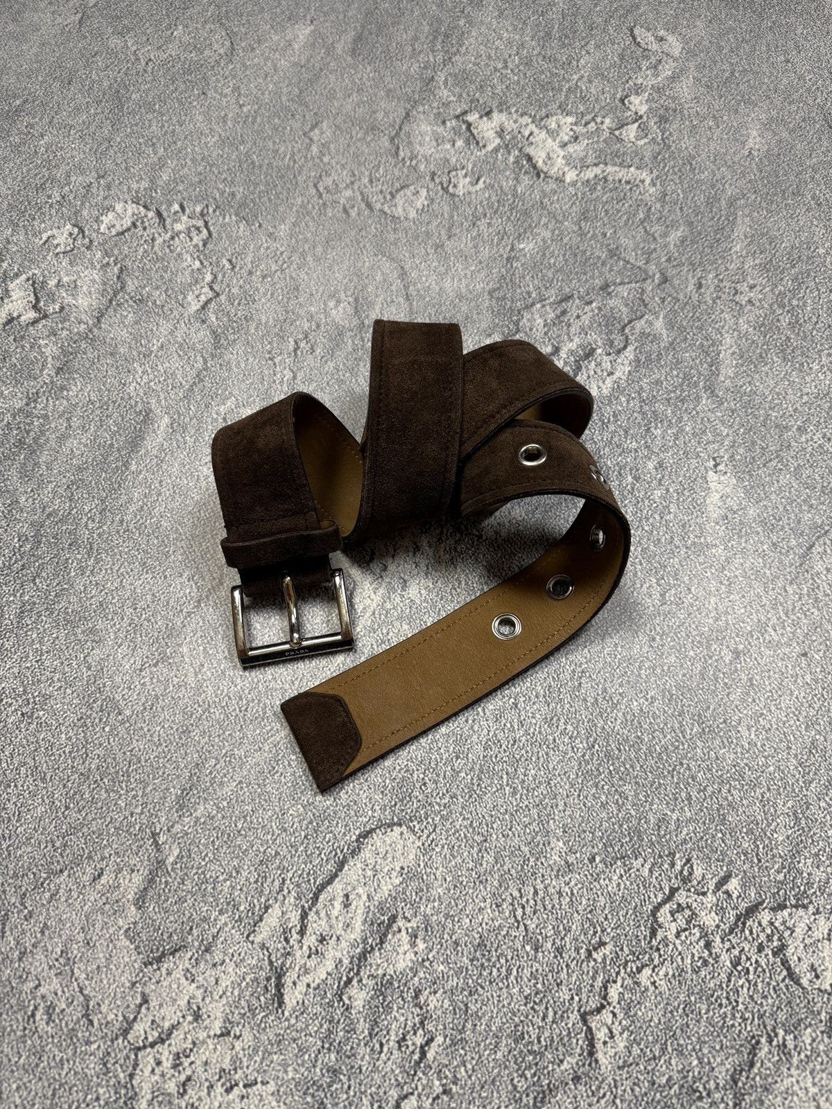 Prada Vintage prada lacquer leather belt Size ONE SIZE - 2 Thumbnail