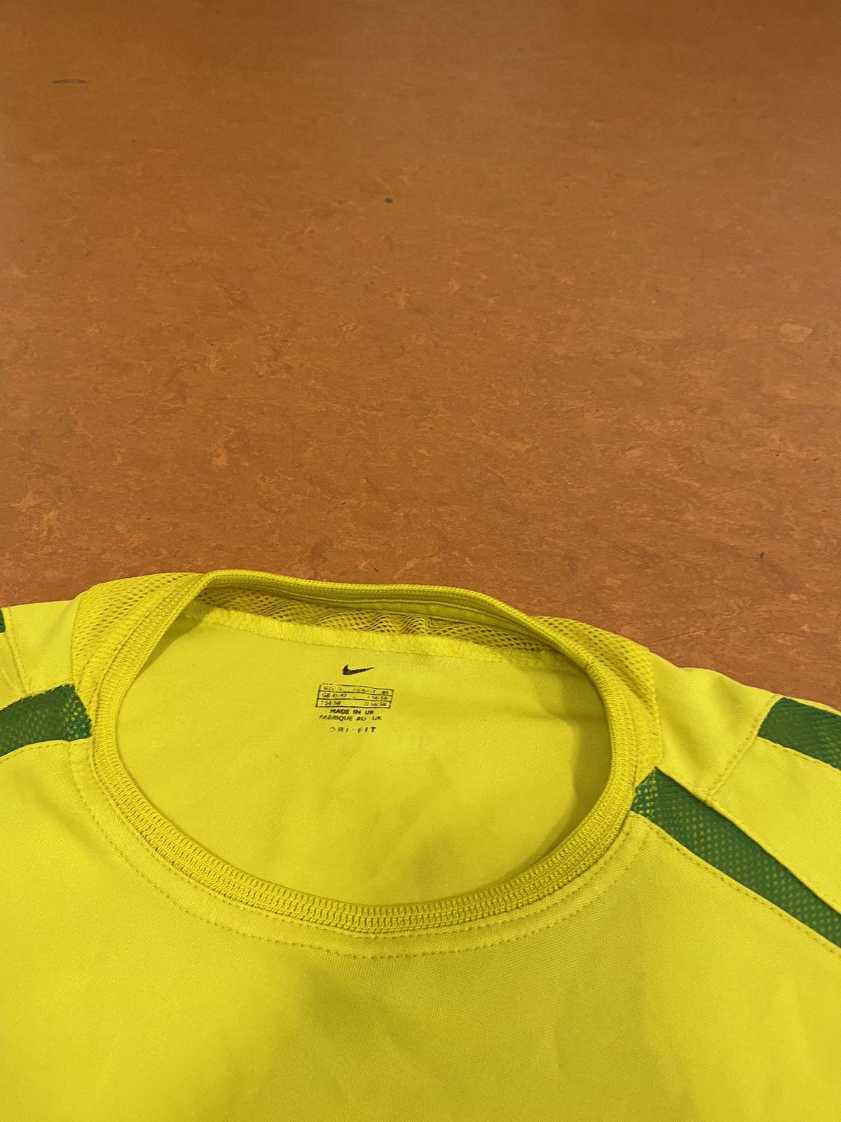 Nike × Vintage Ronaldo Brazil 2002 WORLD CUP PLAYER ISSUE Soccer Jersey XL Size US L / EU 52-54 / 3 - 6 Thumbnail