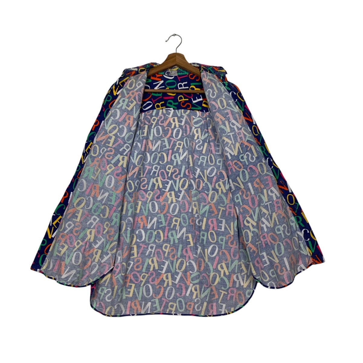 Enrico Coveri Enrico Coveri Sport Fullprint Button Shirt #2260-C100 Size US L / EU 52-54 / 3 - 11 Thumbnail
