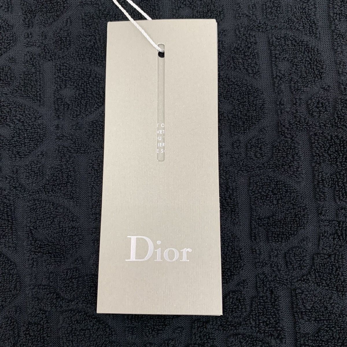 Dior Black Textured Short-Sleeve Shirt Size US S / EU 44-46 / 1 - 7 Thumbnail