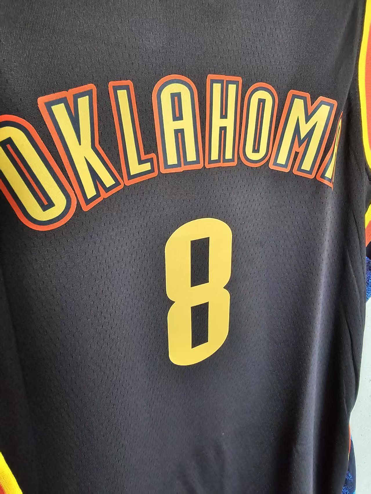 NBA Oklahoma City Thunder #8 Jalen Williams Jersey S Size US S / EU 44-46 / 1 - 4 Thumbnail