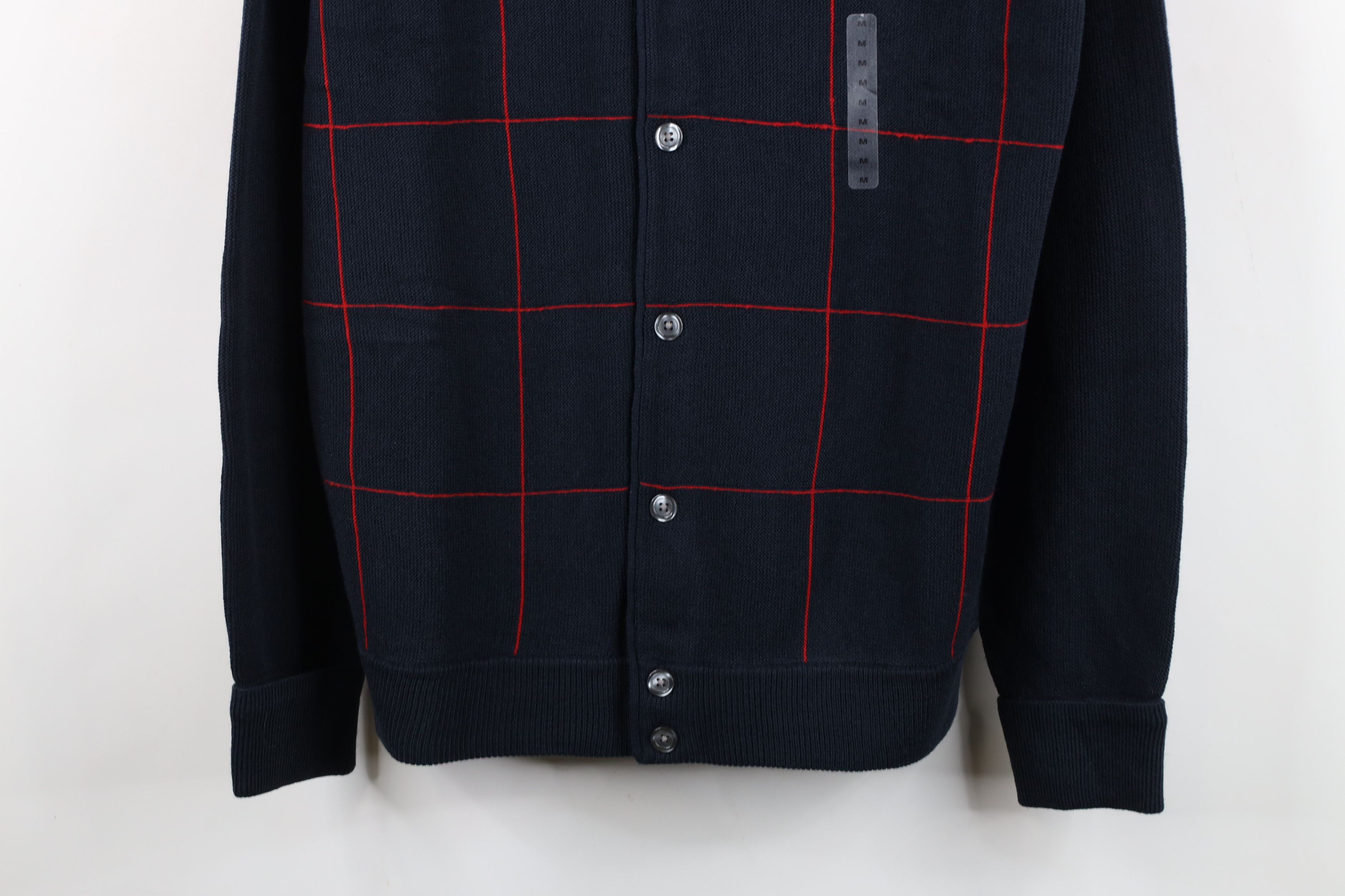 Vintage Deadstock Vintage 90s Streetwear Knit Cardigan Sweater Size US M / EU 48-50 / 2 - 3 Thumbnail