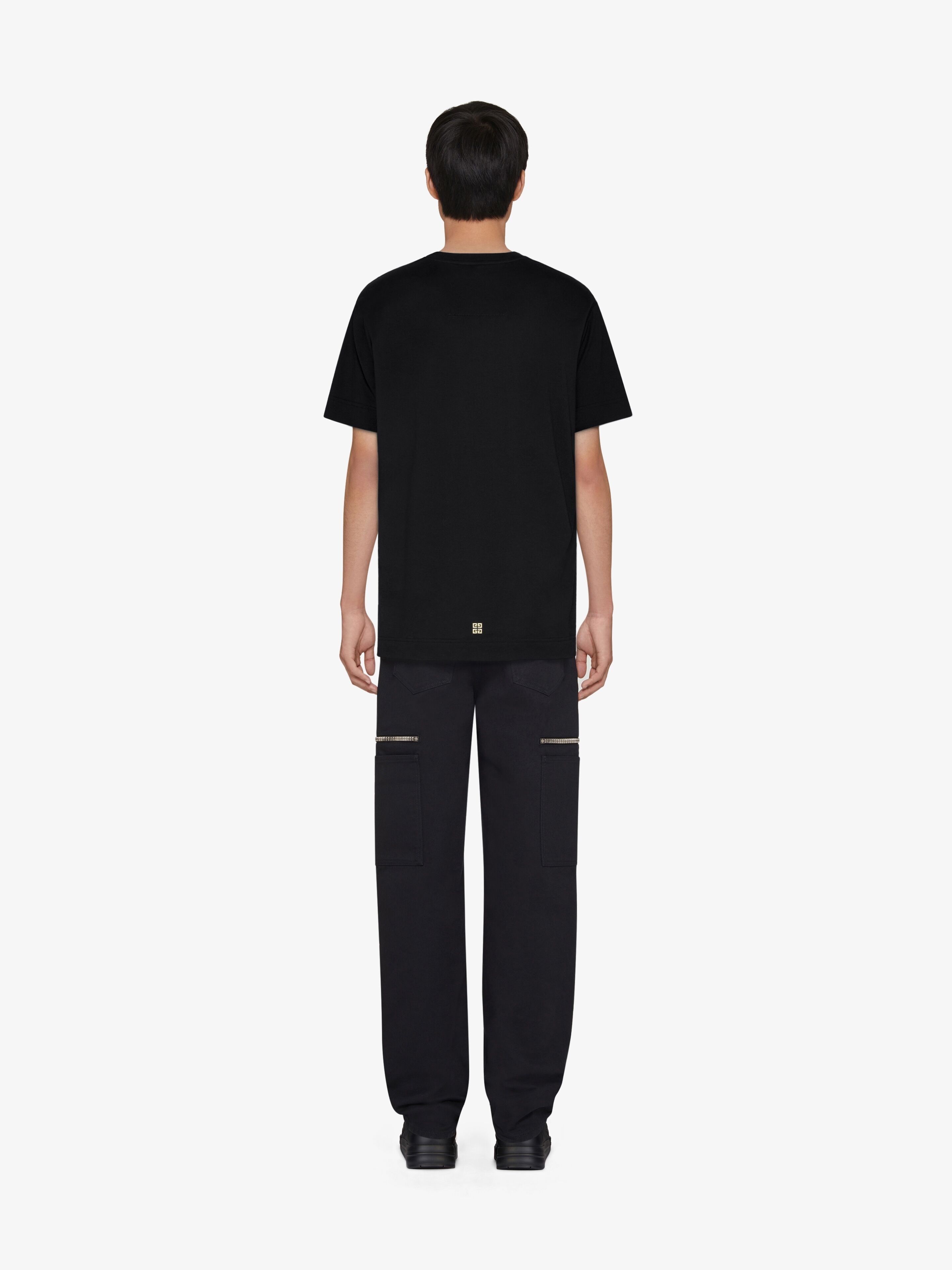 Givenchy o1srvl11e0924 Oversized Fit T-Shirt in Black Size US L / EU 52-54 / 3 - 4 Thumbnail