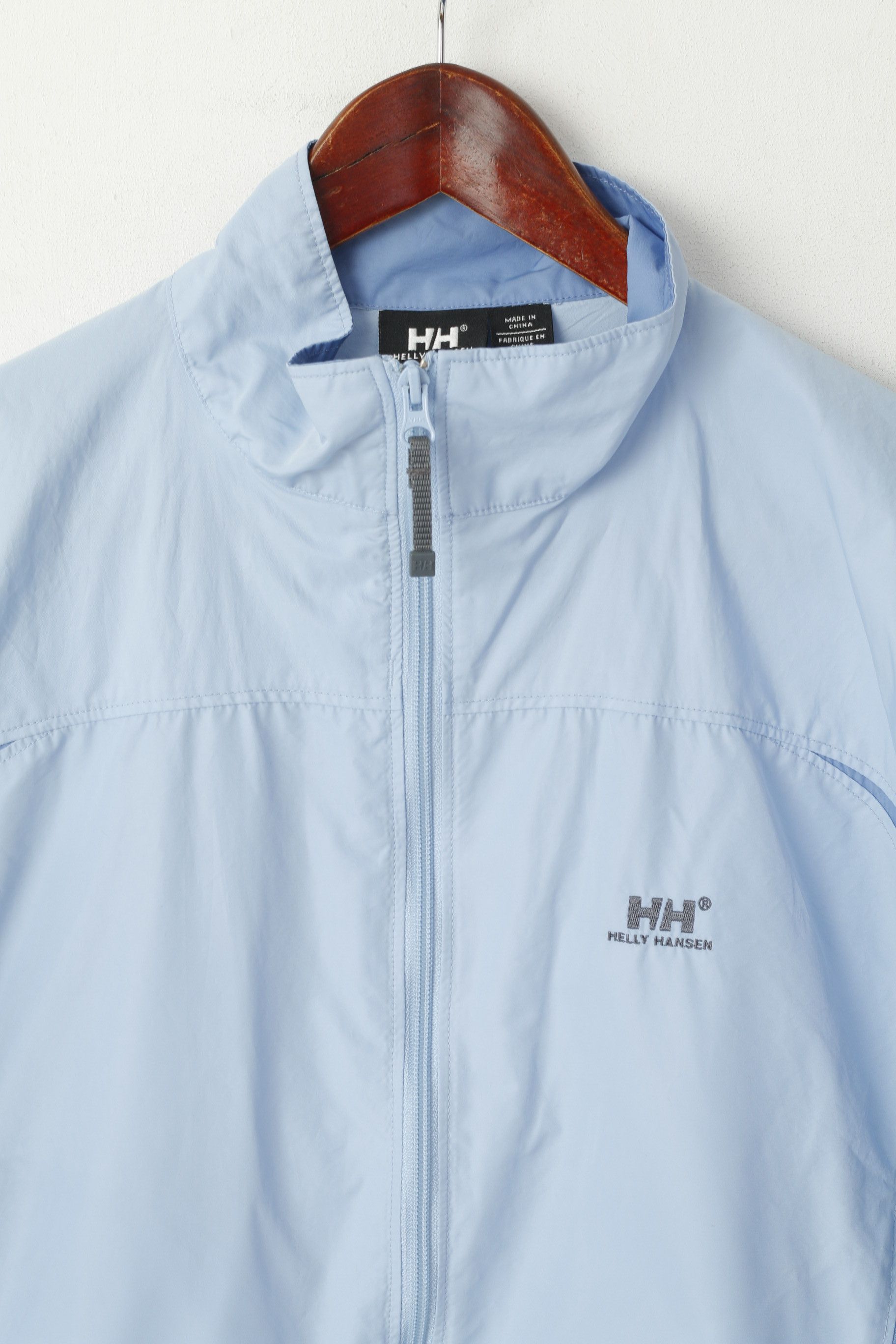 Helly Hansen Helly Hansen Women L Jacket Blue Lightweight 0443 Size L / US 10 / IT 46 - 6 Thumbnail