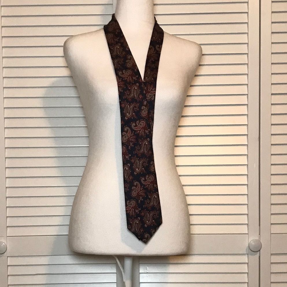 Other J.G. Hook Paisley Short Wide Necktie Size ONE SIZE - 2 Thumbnail