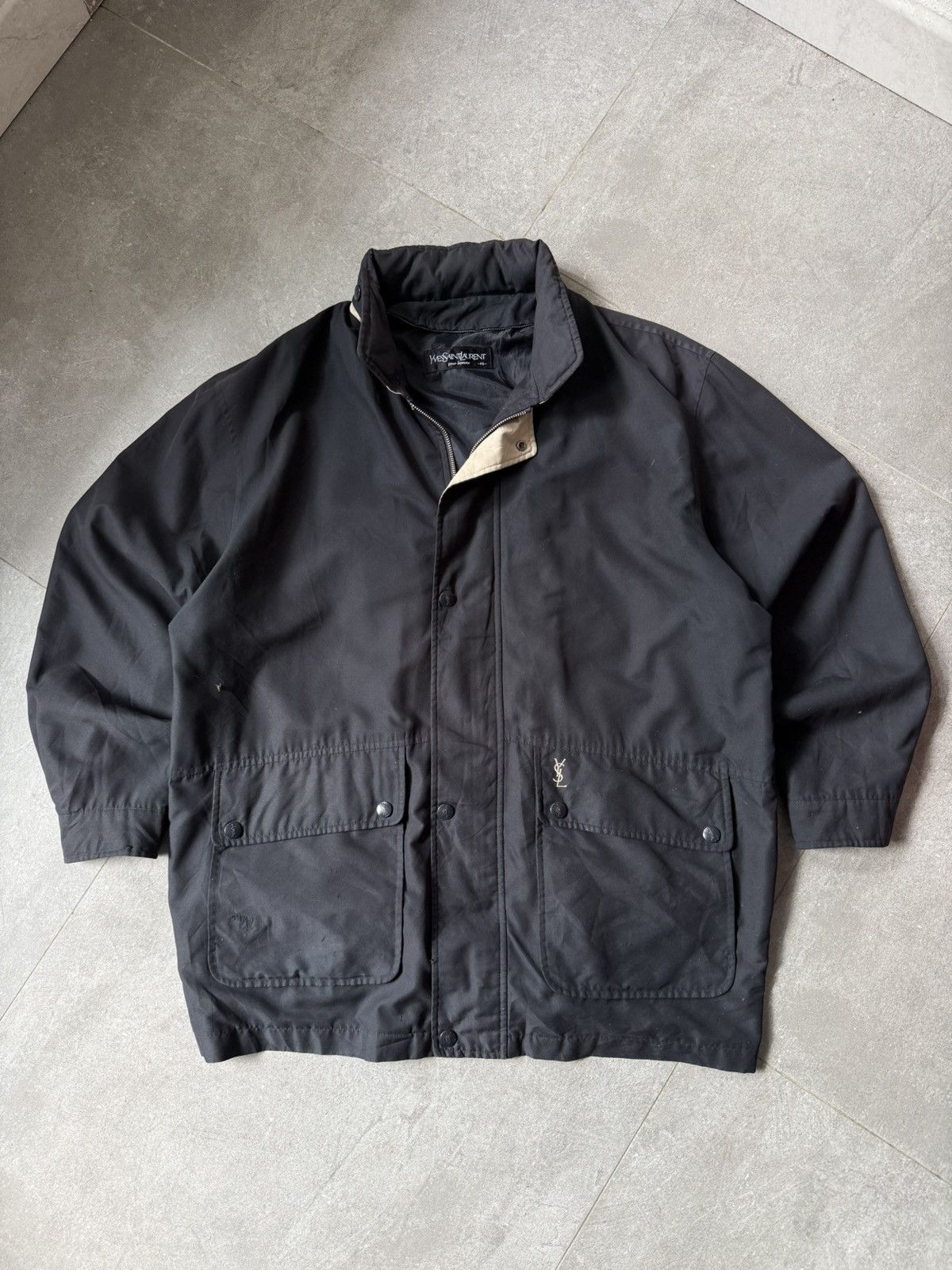 Yves Saint Laurent Vintage Yves Saint Laurent Jacket YSL Jacket Size US L / EU 52-54 / 3 - 1 Thumbnail