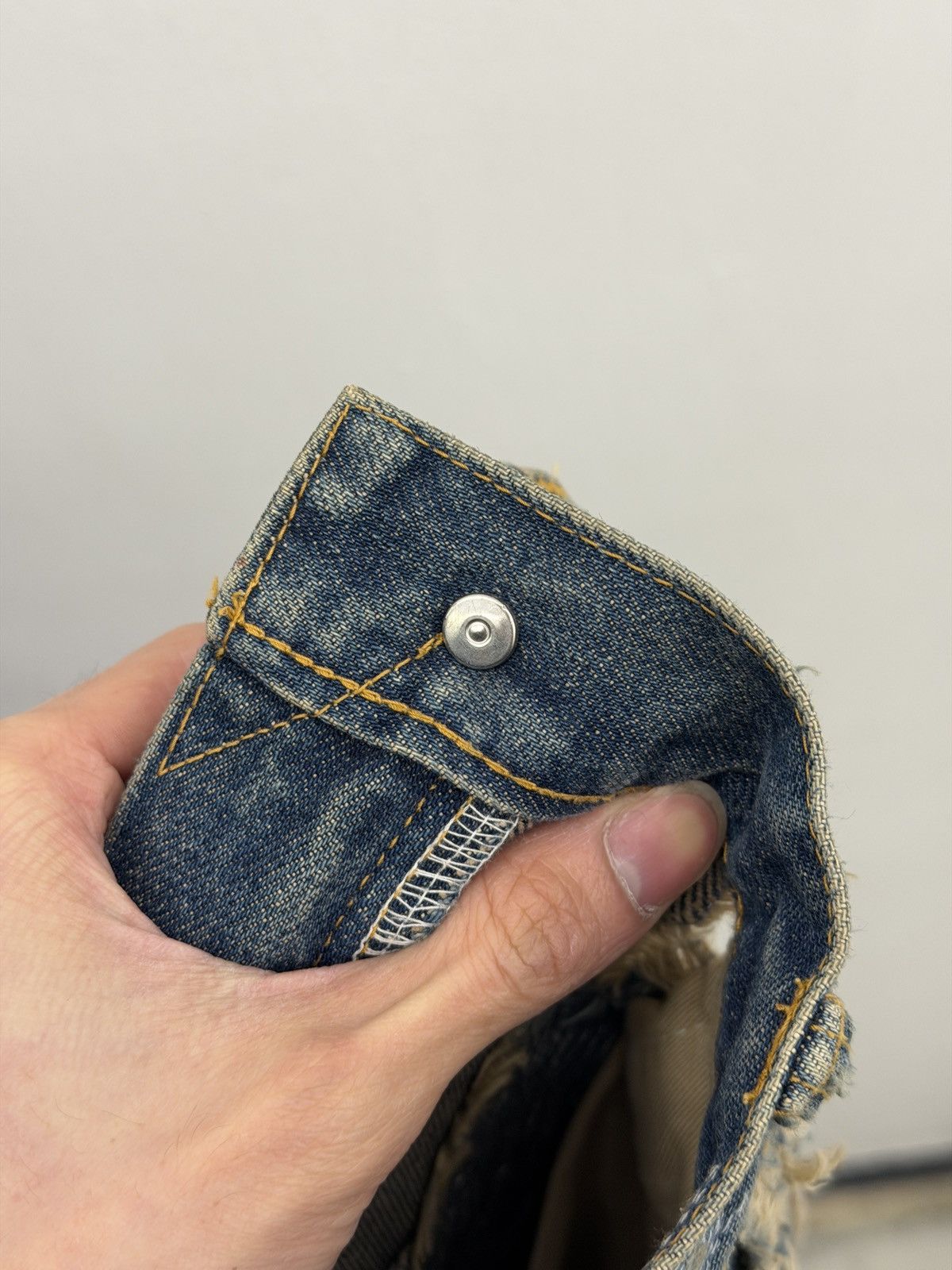 Undercover AW05 85 ARTS AND CRAFT DENIM JEANS Size US 32 / EU 48 - 13 Thumbnail