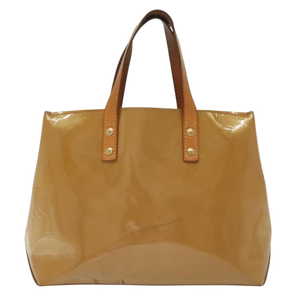 Louis Vuitton LOUIS VUITTON Monogram Vernis Reade PM Hand Bag Noisette Size ONE SIZE - 2 Thumbnail