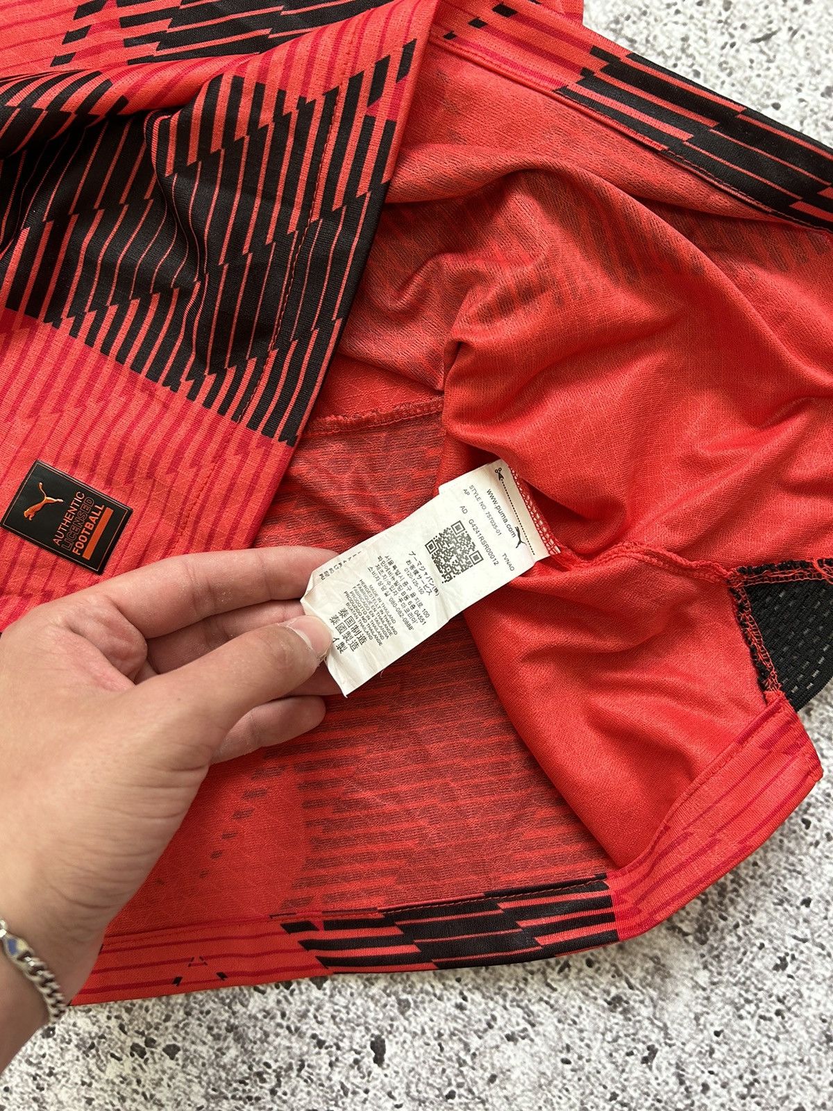 Puma Puma Milan Rafa Leao Home 2023 2024 Soccer Jersey BOOTLEG Size US L / EU 52-54 / 3 - 14 Thumbnail
