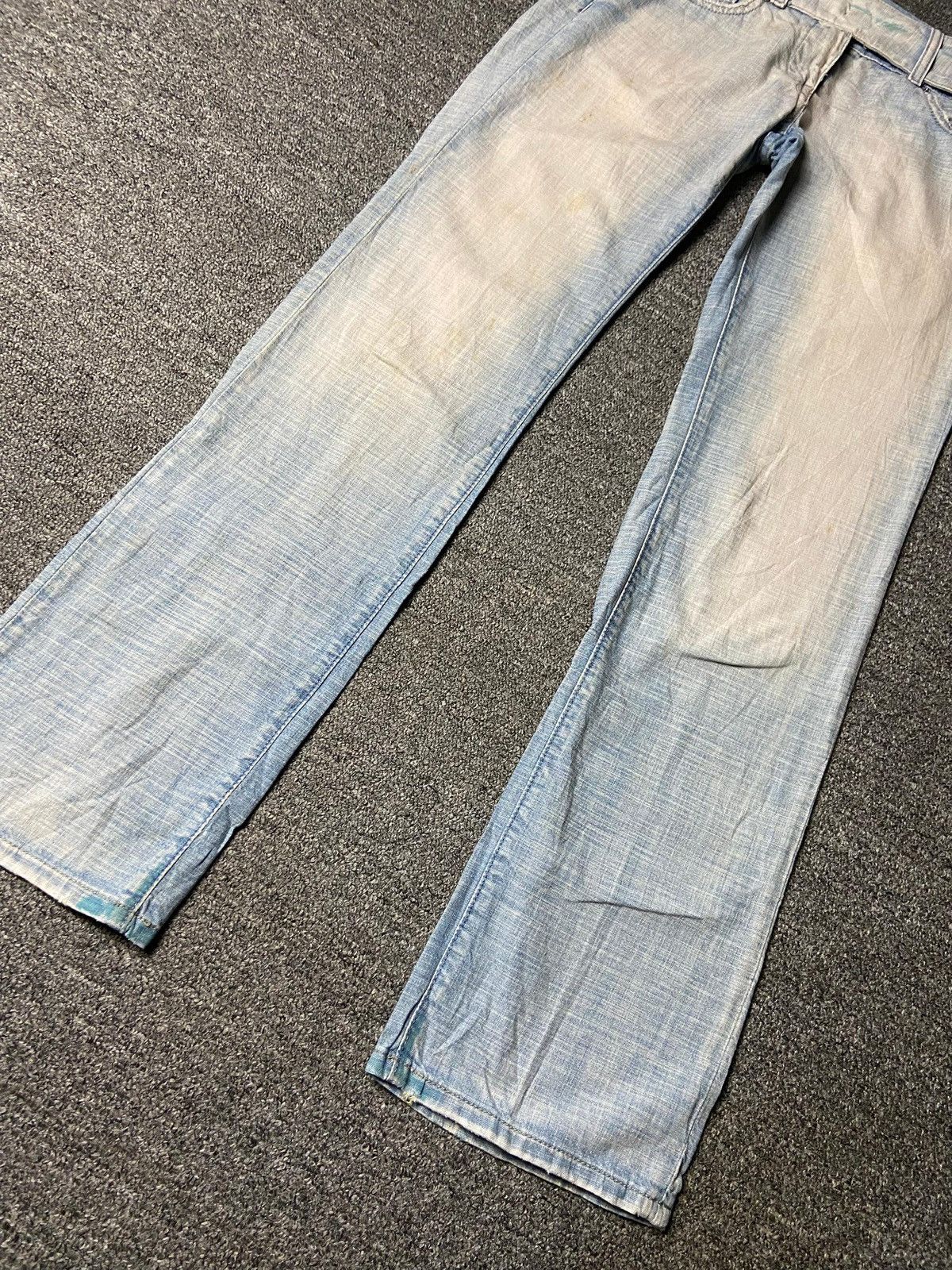 Diesel Vintage DIESEL Light Blue Belther Denim Jeans (154) Size US 27 - 13 Thumbnail