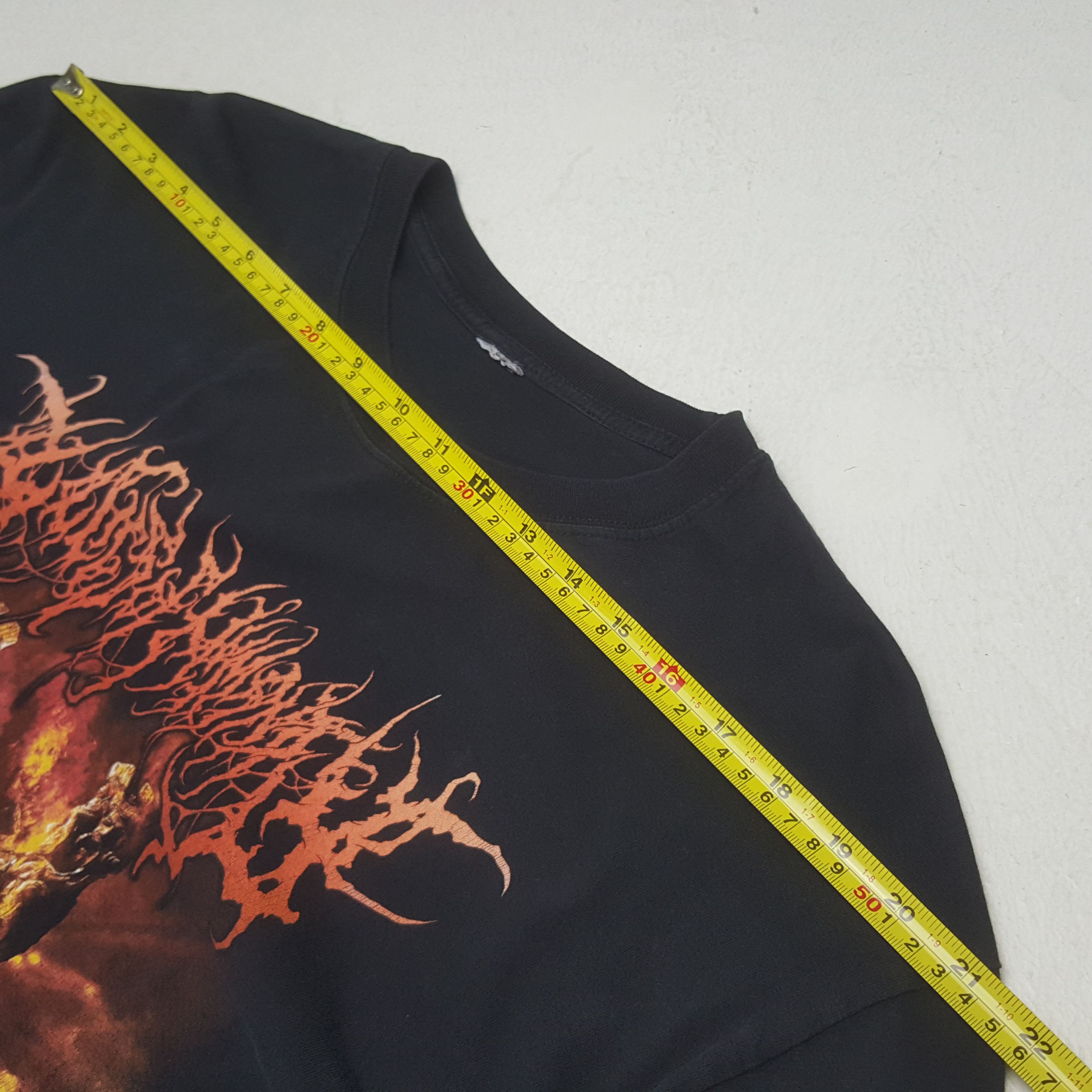 Band Tees Vintage Angelcorpse The Ribers Of Dead Metal Tshirt RR29 Size US XL / EU 56 / 4 - 11 Thumbnail