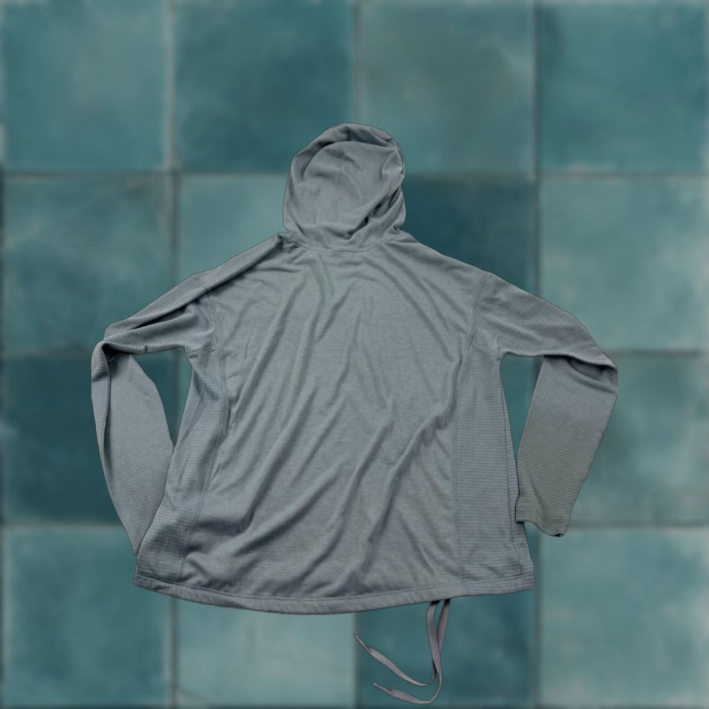 Under Armour Under Armour Shirt Womens L Large Gray Velocity Twist Loose HeatGear Hoodie Size M / US 6-8 / IT 42-44 - 1 Thumbnail