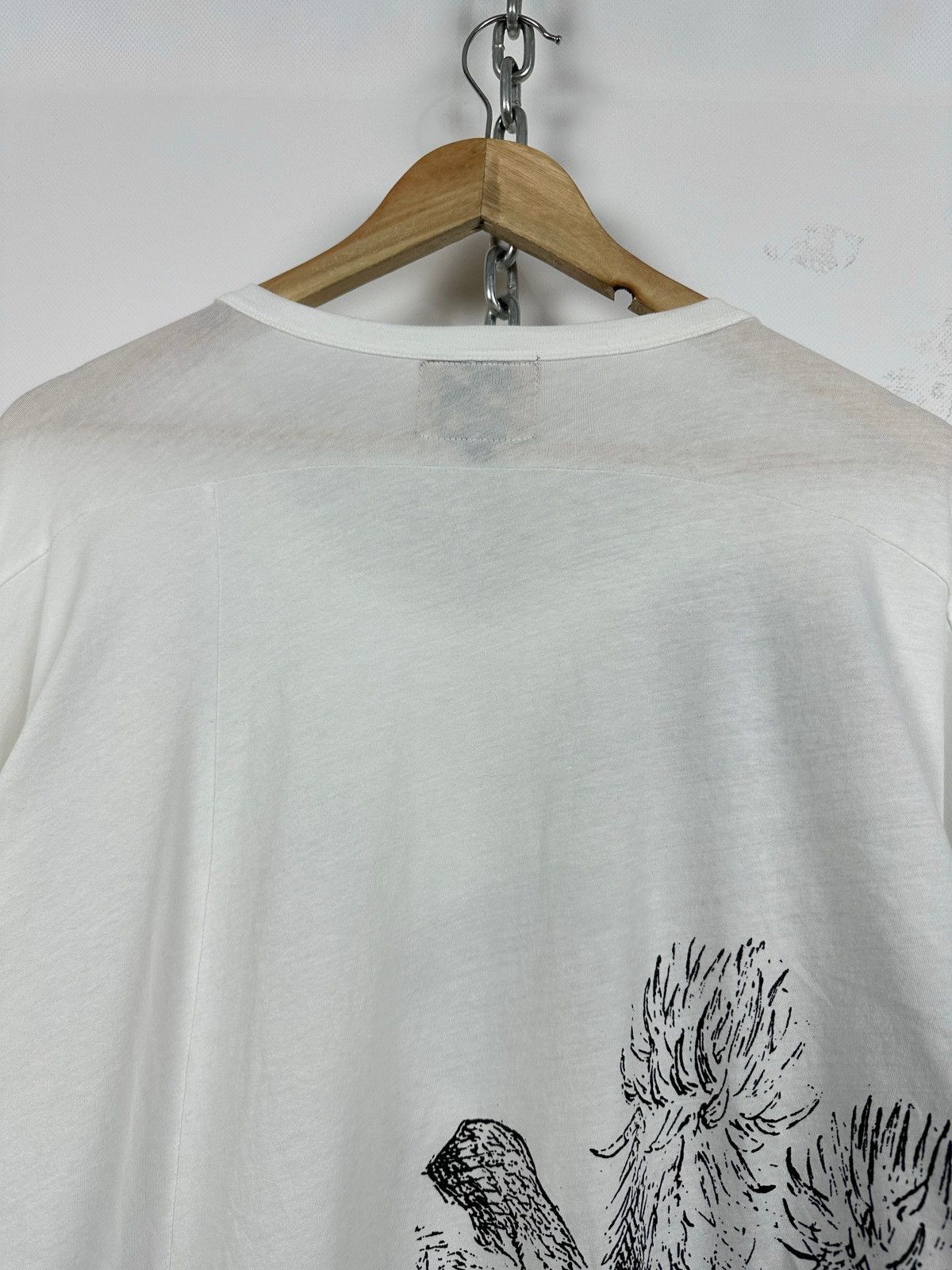 Vivienne Westwood Vivienne Westwood Anglomania Graphic Lion Orb White T-Shirt Size US XL / EU 56 / 4 - 18 Thumbnail