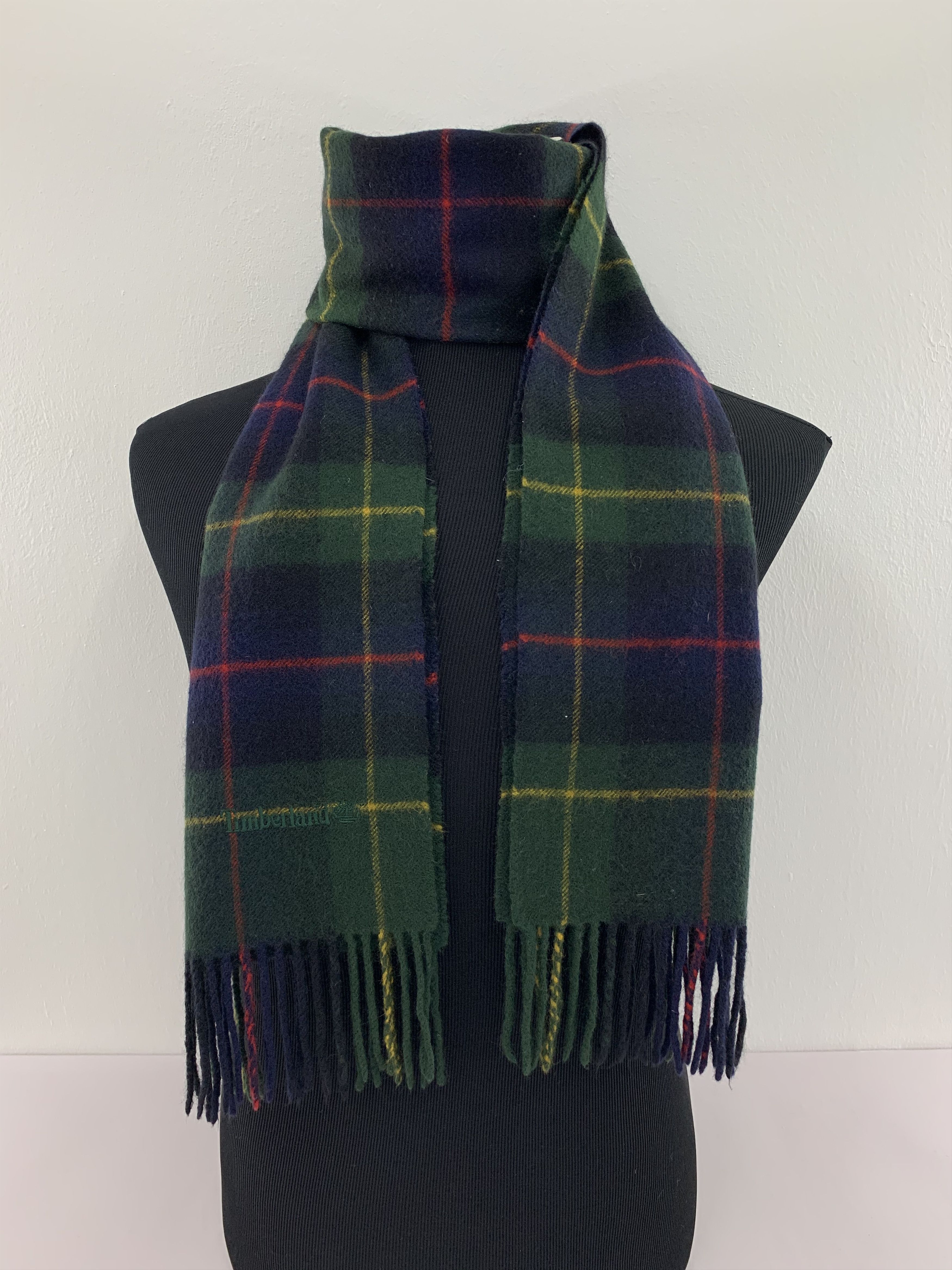 Timberland Timberland Scarf Wool Muffler Neck Wrap BL4390 Size ONE SIZE - 1 Thumbnail