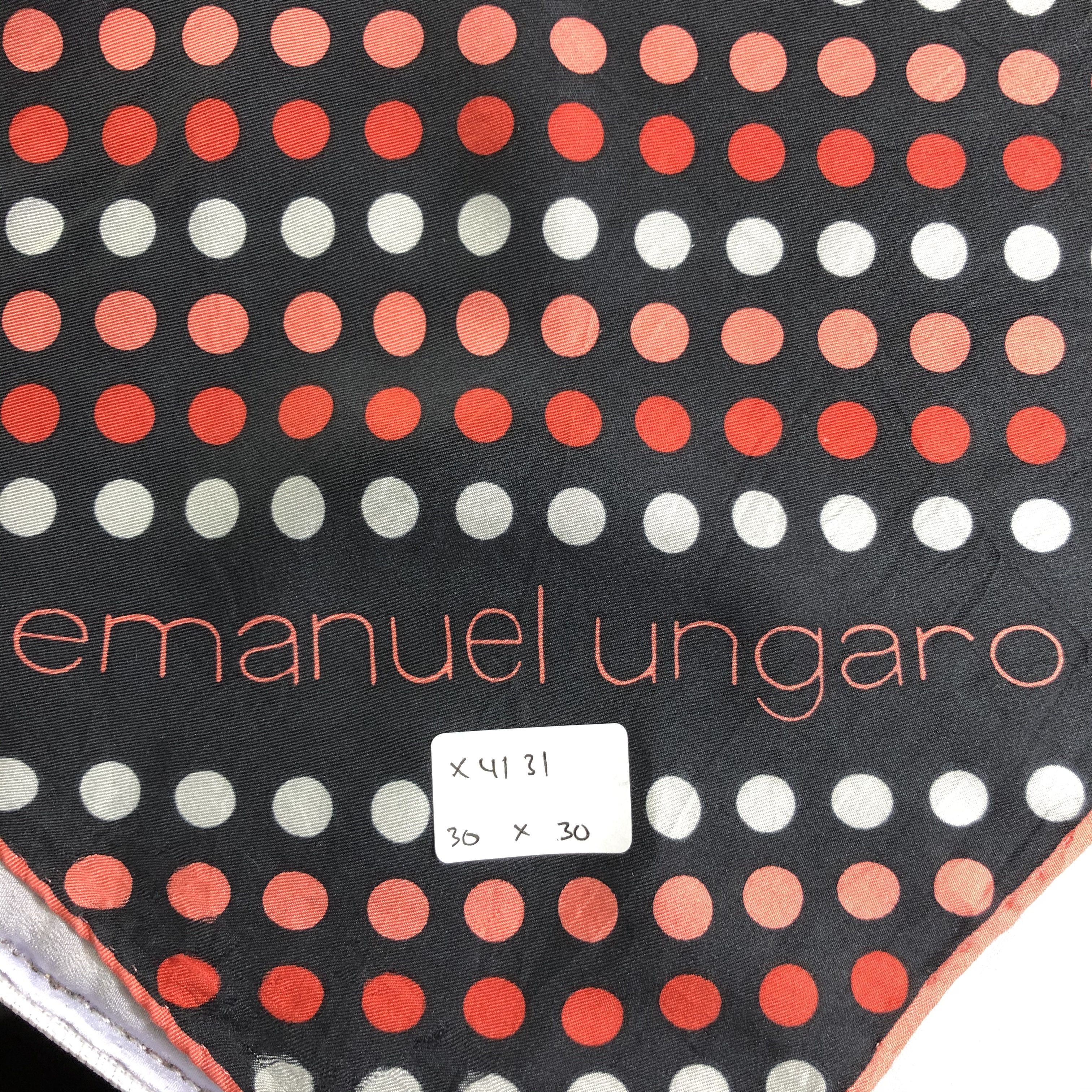 Emanuel Ungaro Vintage Emanuel Ungaro Silk Scarf Size ONE SIZE - 8 Thumbnail