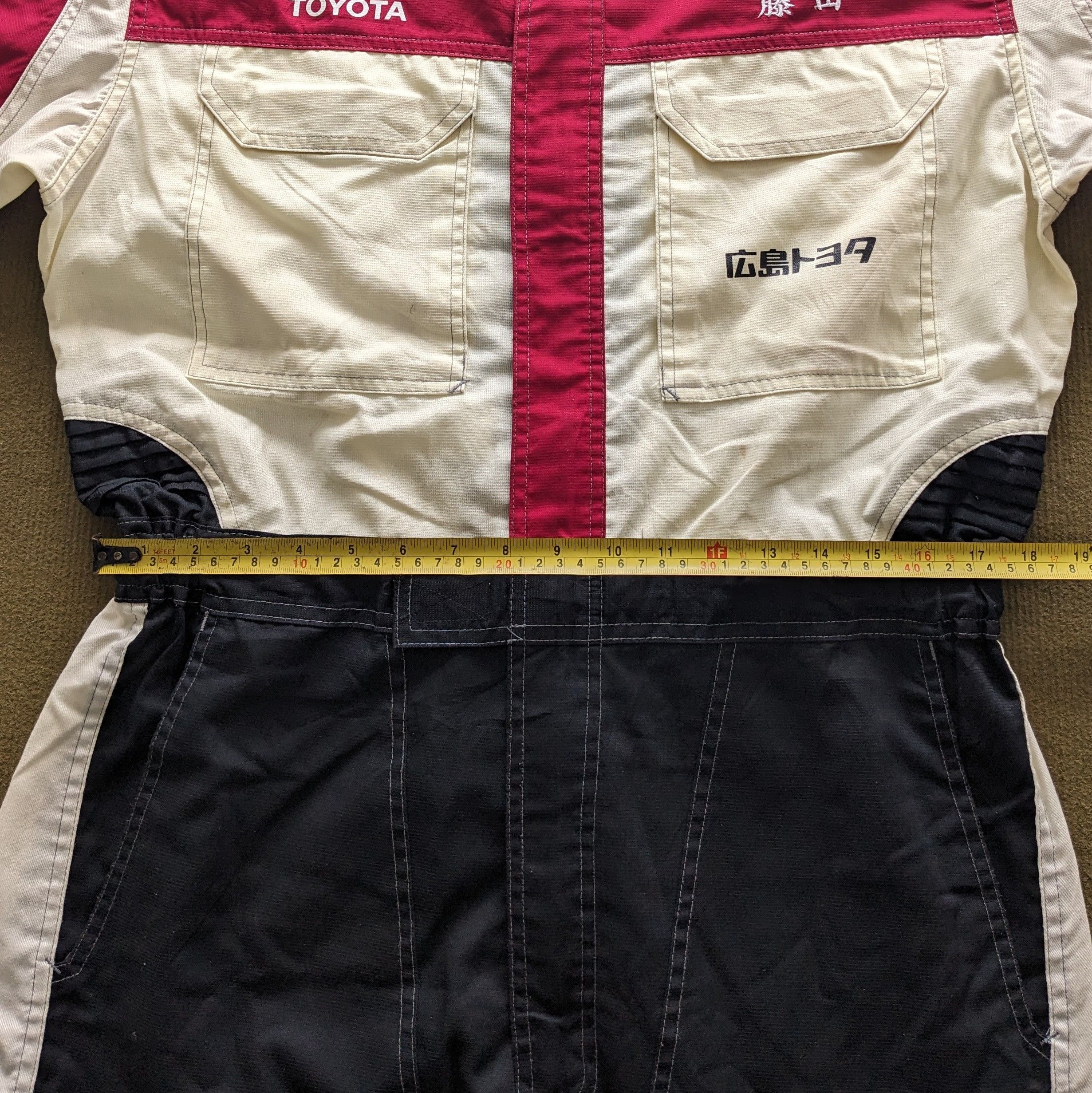 Other Vintage TOYOTA Racing Team Workwear Coverall Jacket Size US L / EU 52-54 / 3 - 7 Thumbnail