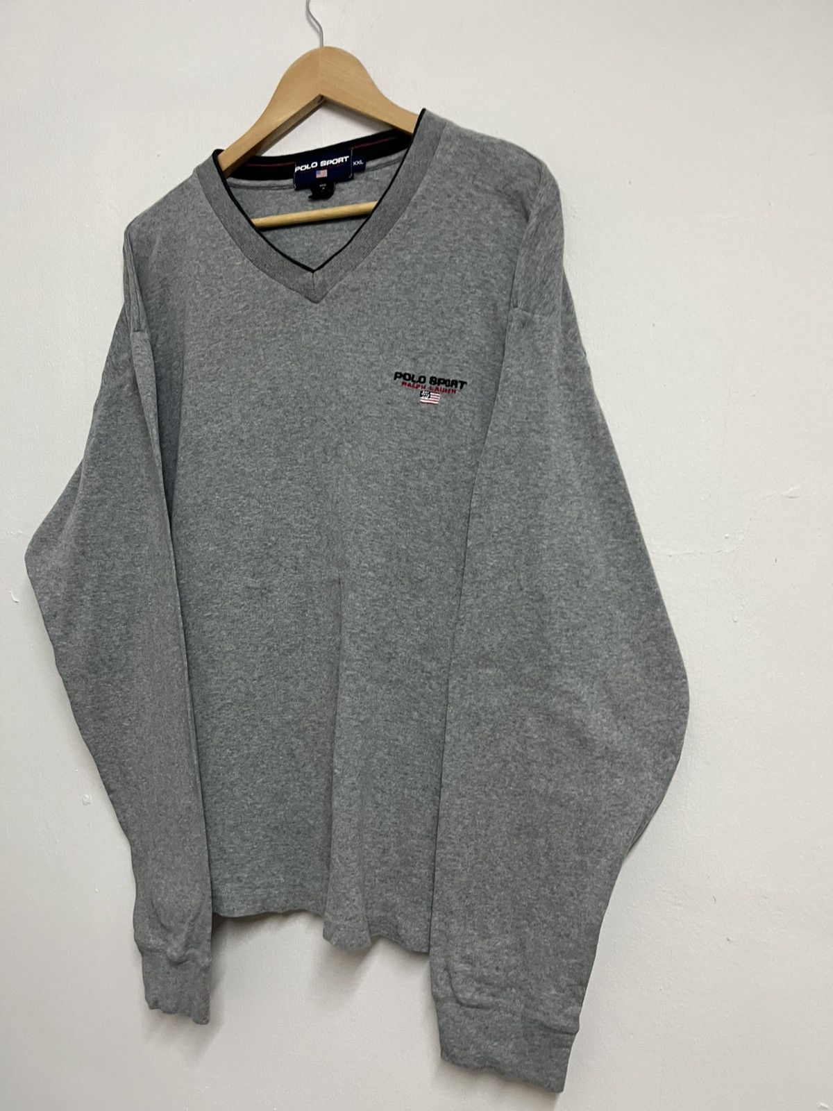 Ralph Lauren Sport 💥Crazy Steal💥Vintage Polo Sport RL Oversized Tee Size US XXL / EU 58 / 5 - 3 Thumbnail