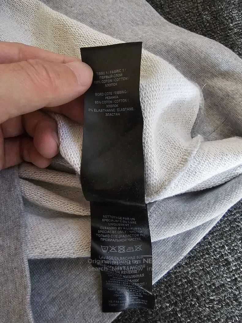 Balmain Balmain Men's Flocked Sweatshirt. Size US S / EU 44-46 / 1 - 6 Thumbnail