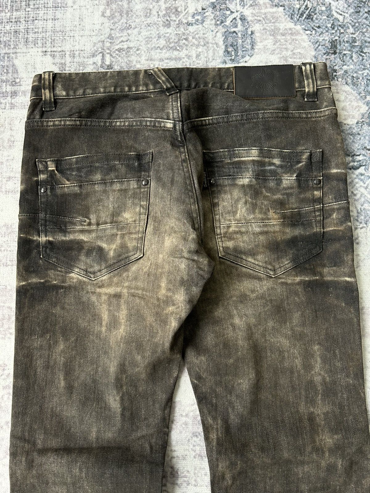 Tornado Mart Tornado Mart Acid Wash Punk Pants Size US 32 / EU 48 - 13 Thumbnail